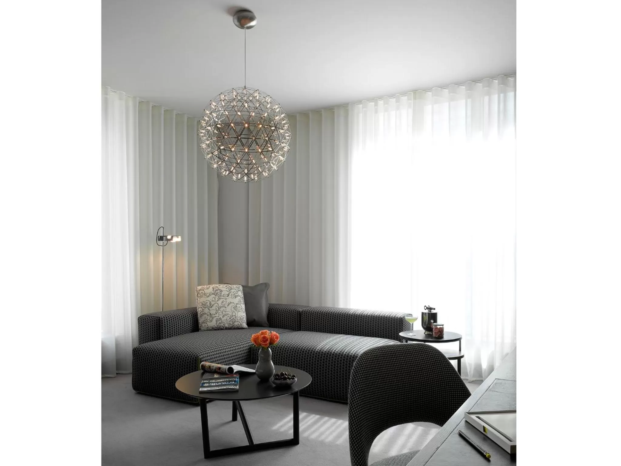 Living room in South Place Hotel