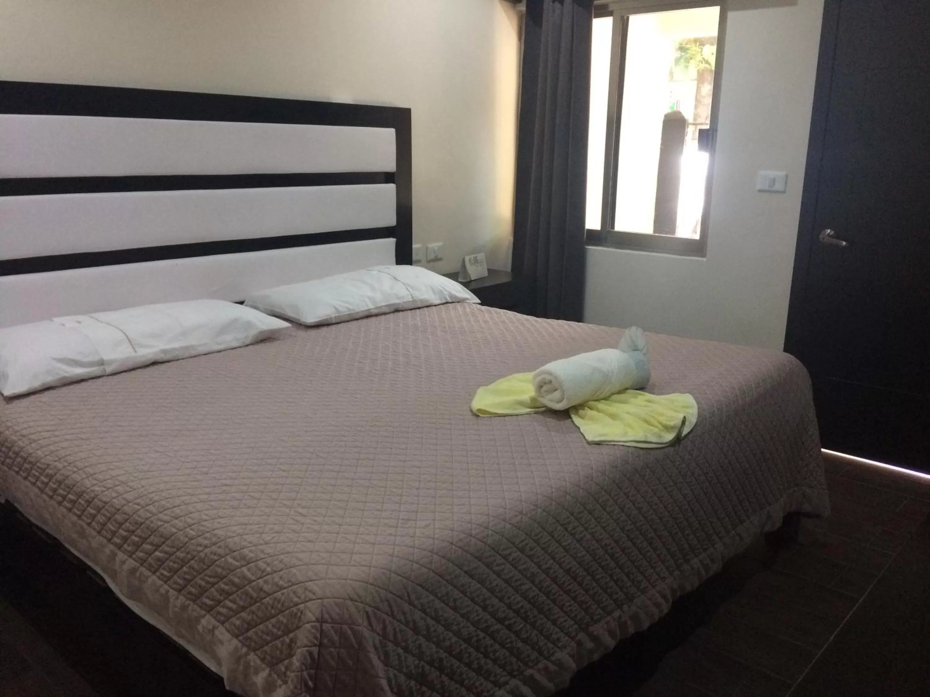 Bed in Hotel Sevilla Palenque