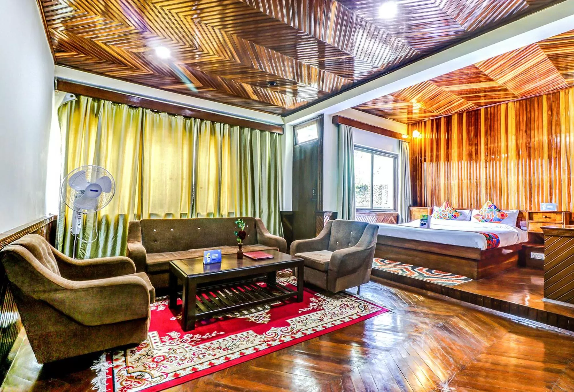 Seating Area in FabHotel Oak Ridge Retreat I