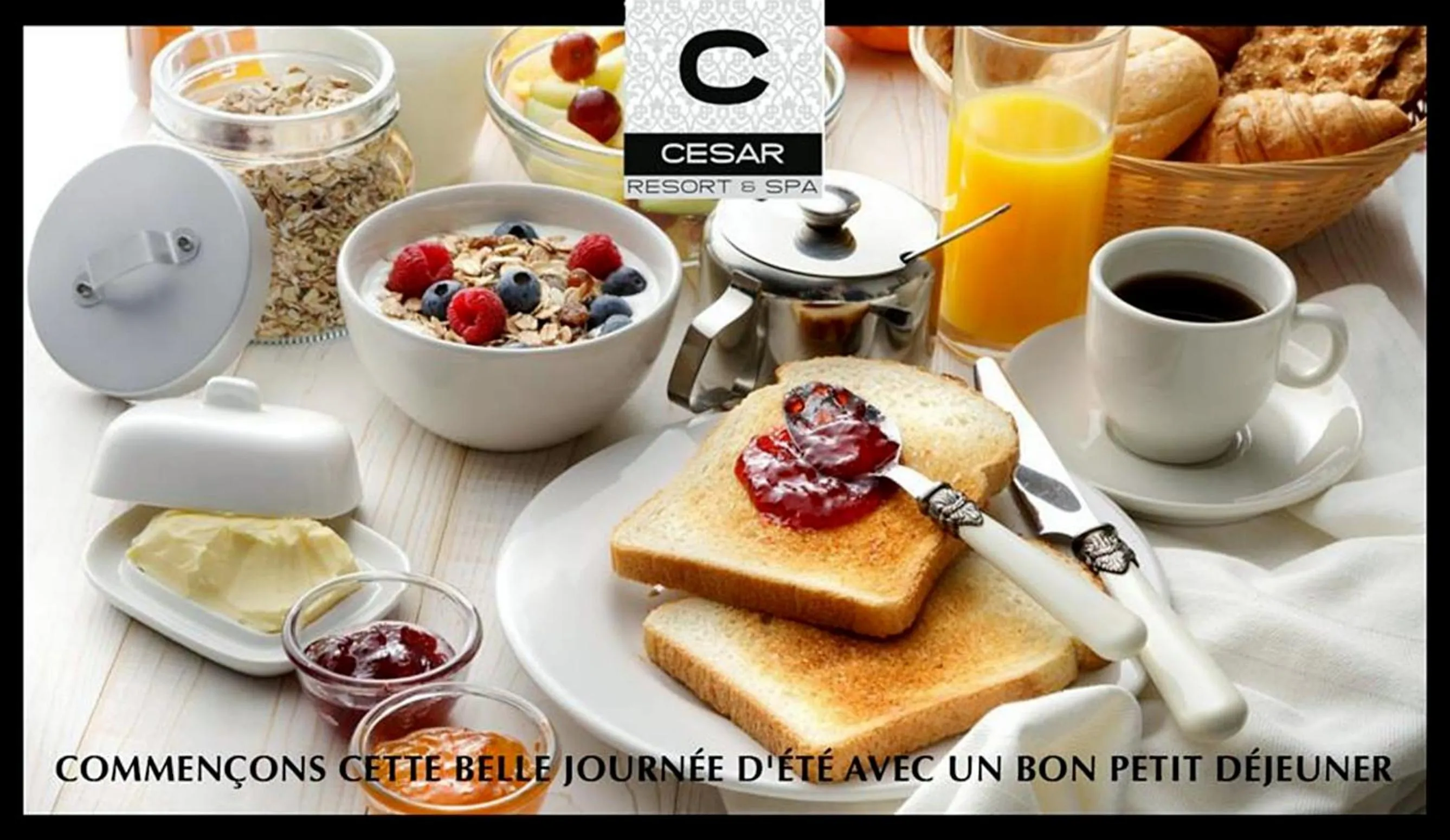 Breakfast in Cesar Resort & Spa