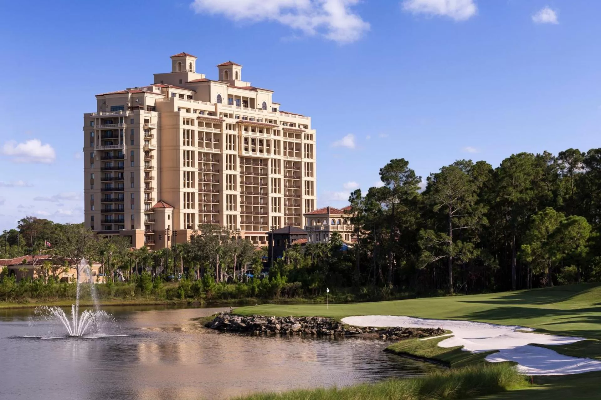 Golfcourse in Four Seasons Resort Orlando at Walt Disney World Resort