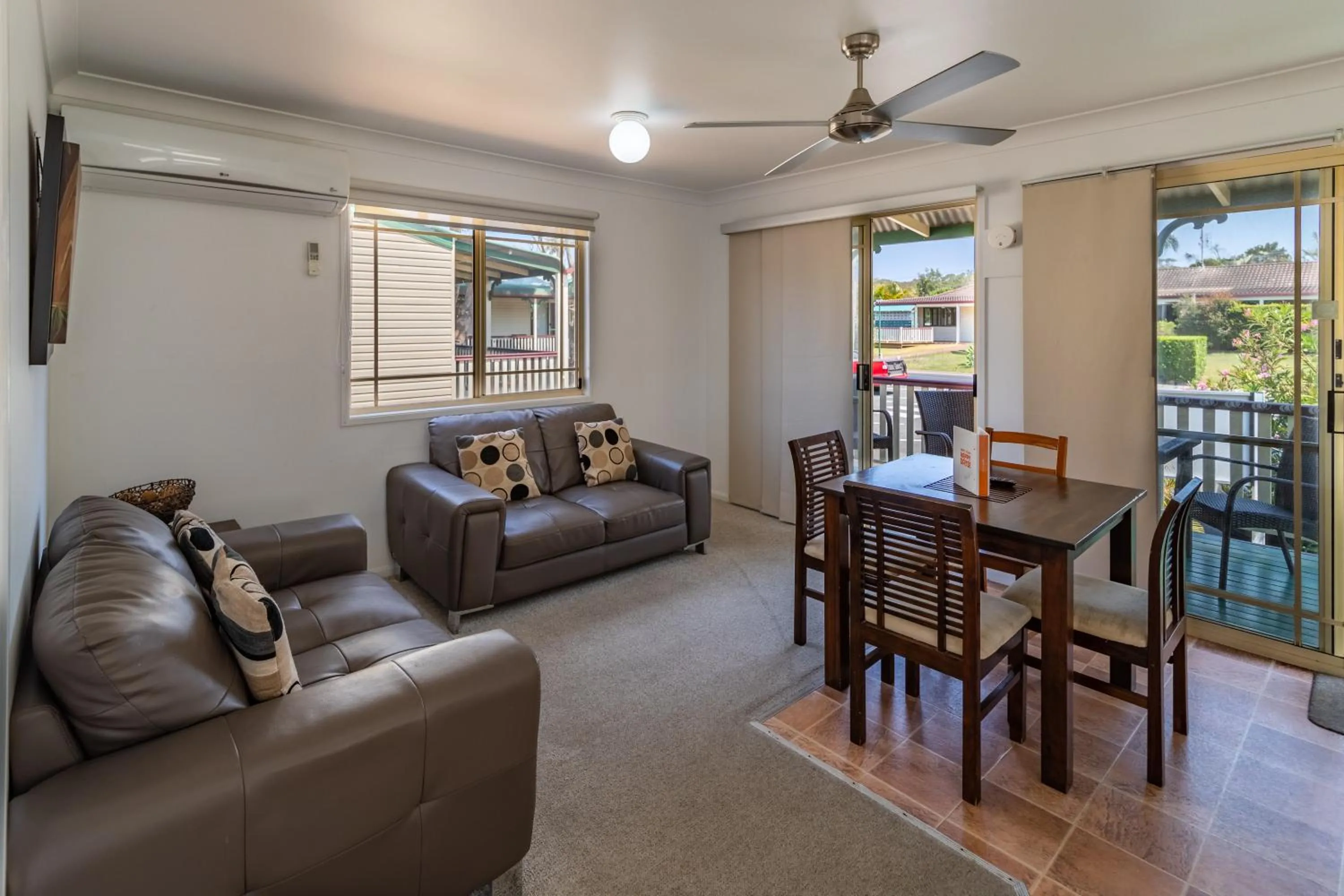 Living room in Ingenia Holidays Kingscliff