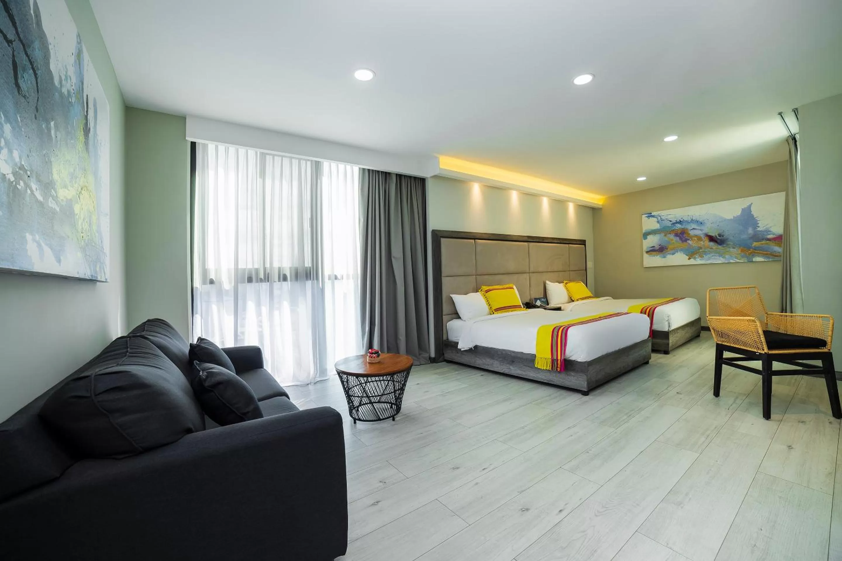 Studio with Sofa Bed in Arkana Puebla by Grupo Amber