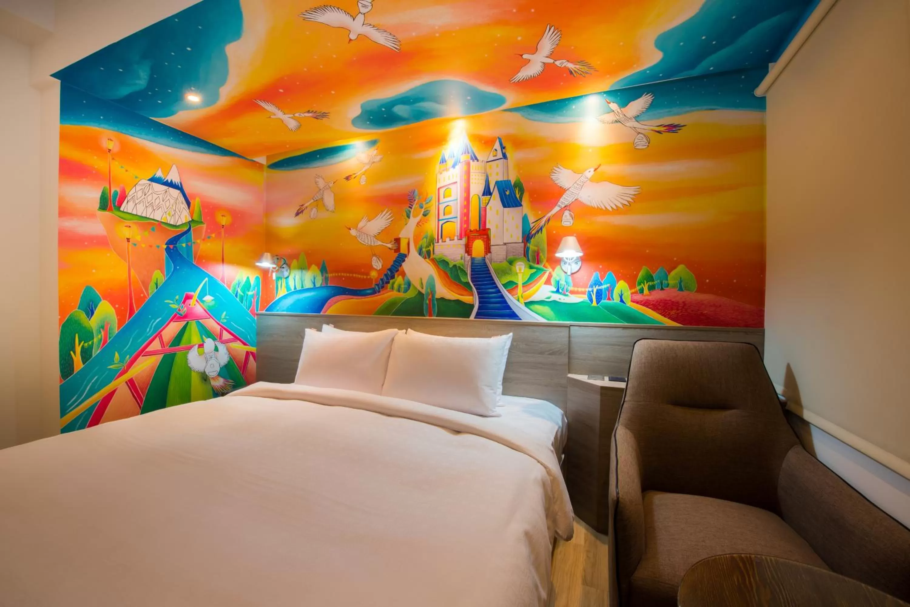 Photo of the whole room, Bed in Legend Hotel Kaohsiung Pier2