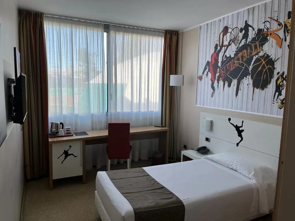 Bed in Hotel Sporting Brugherio