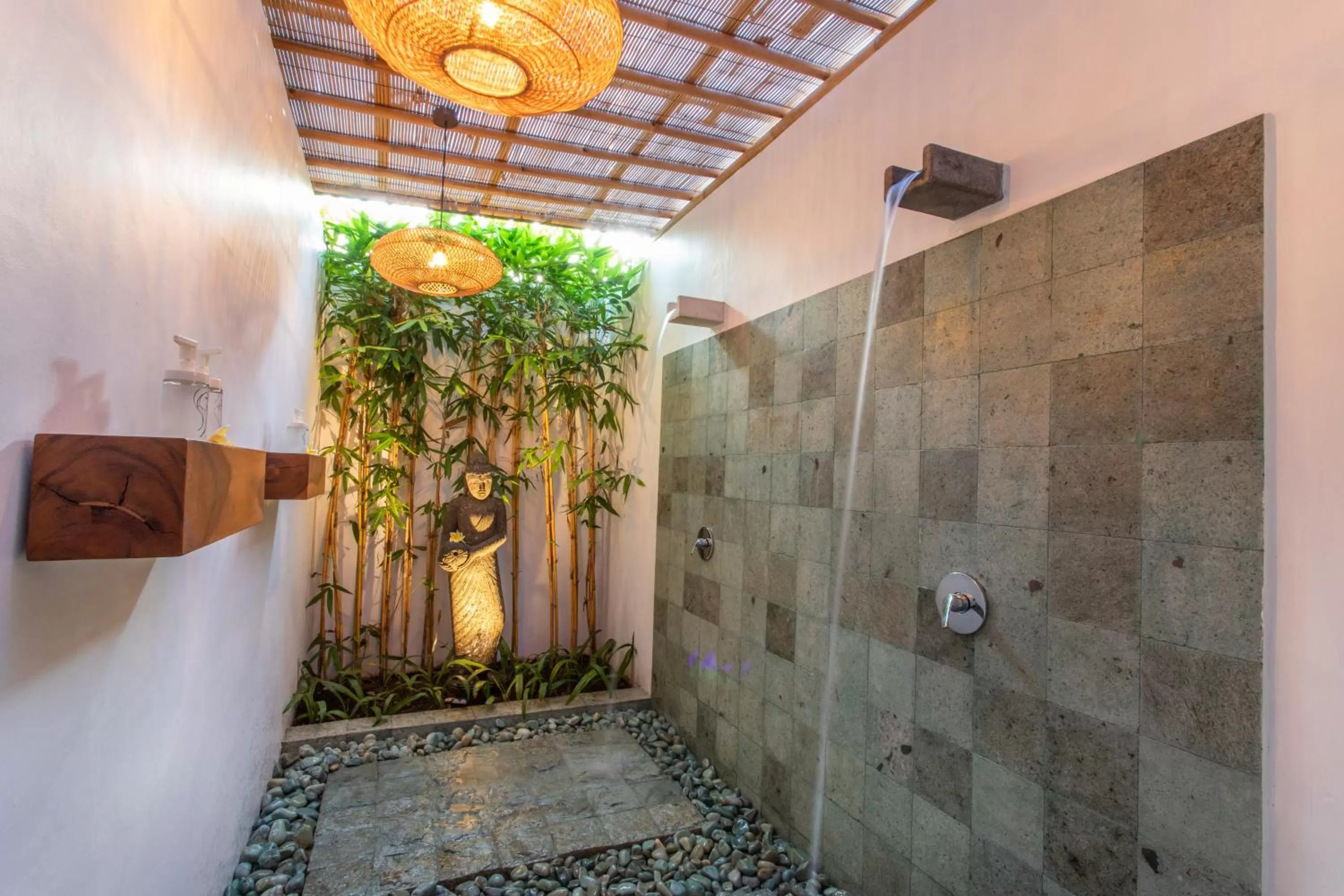 Shower in PinkPrivate Sanur - for Cool Adults Only