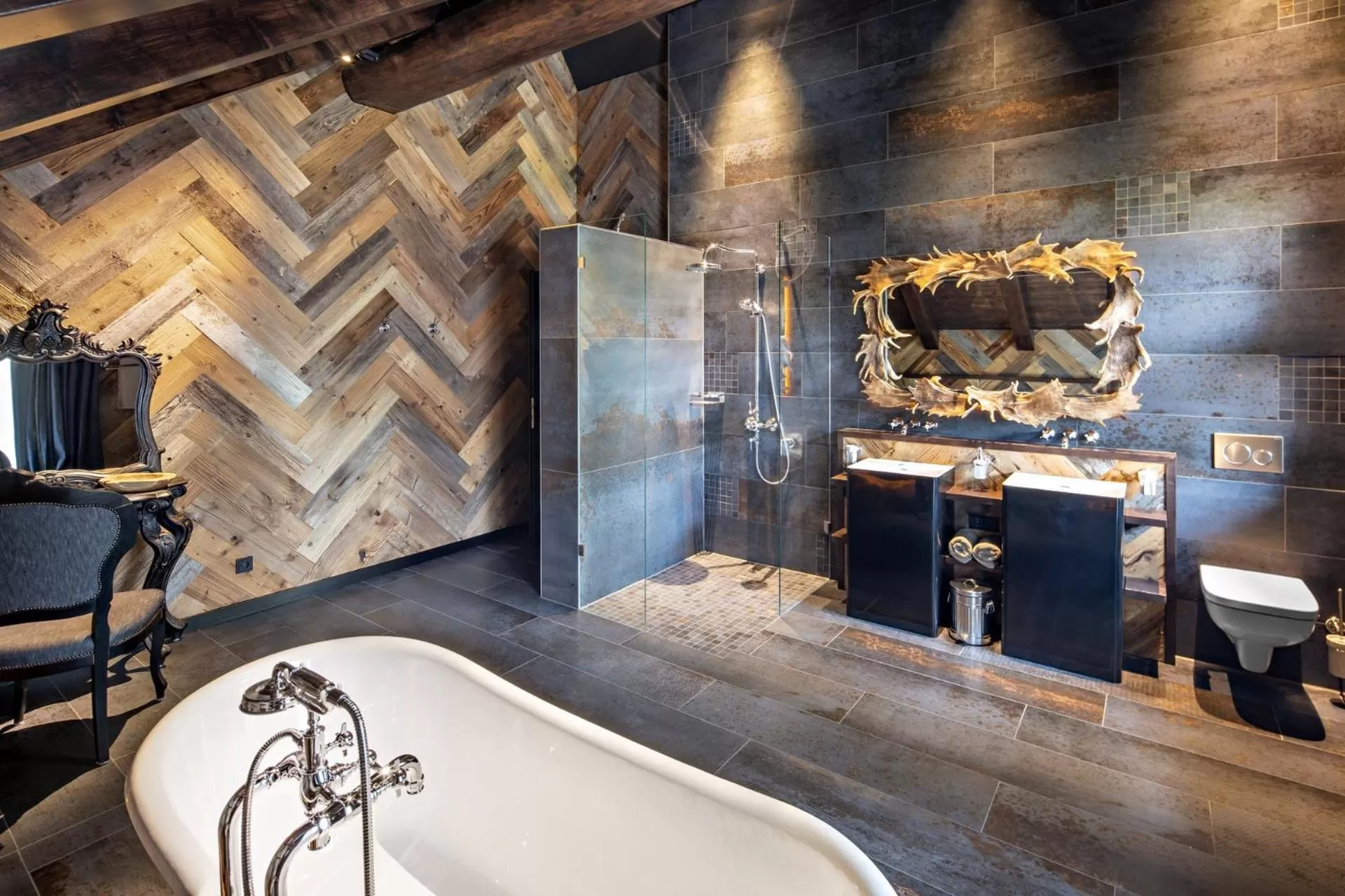 Shower in Timberjacks Kassel Motel