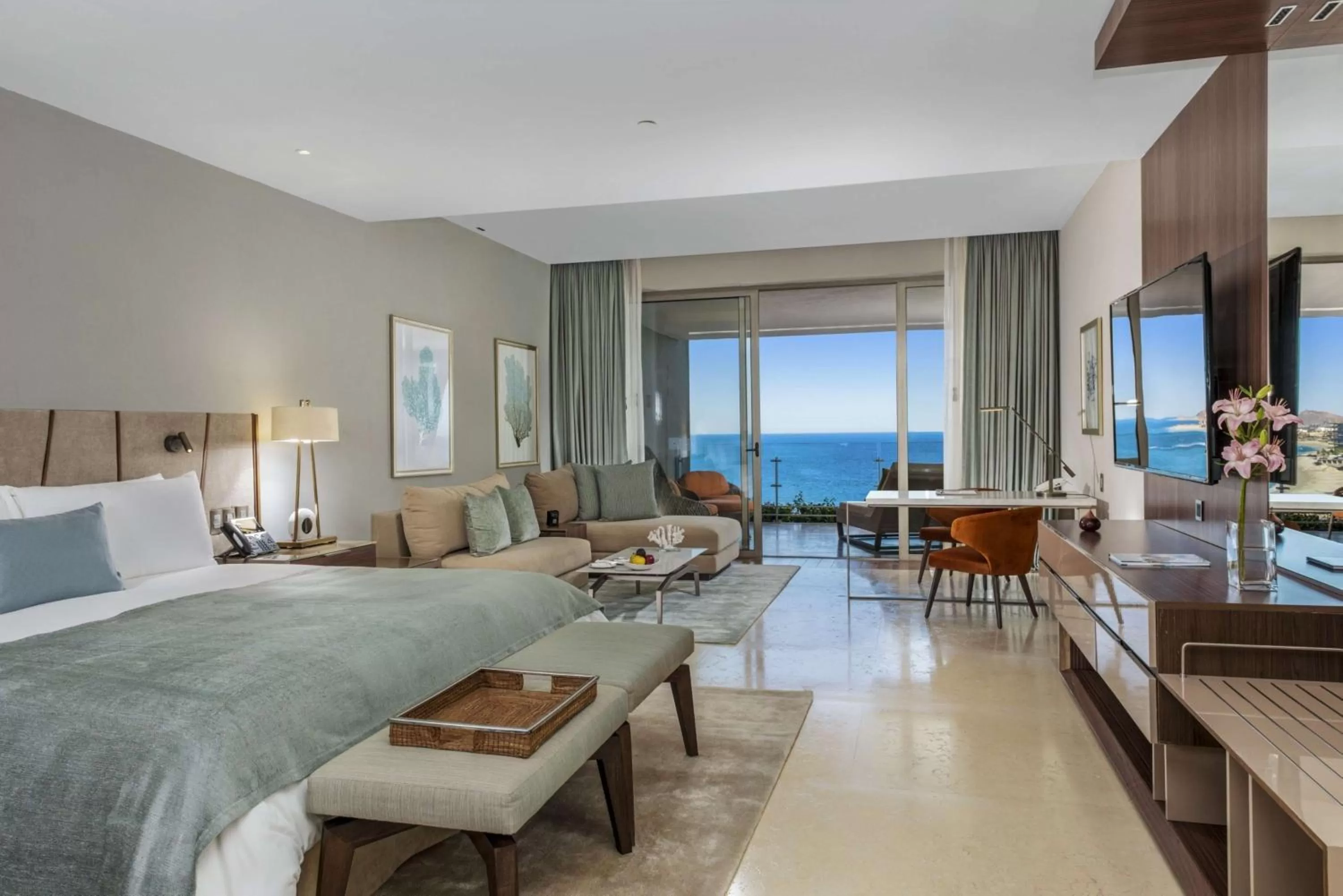 Bedroom, Bed in Grand Velas Los Cabos Luxury All Inclusive