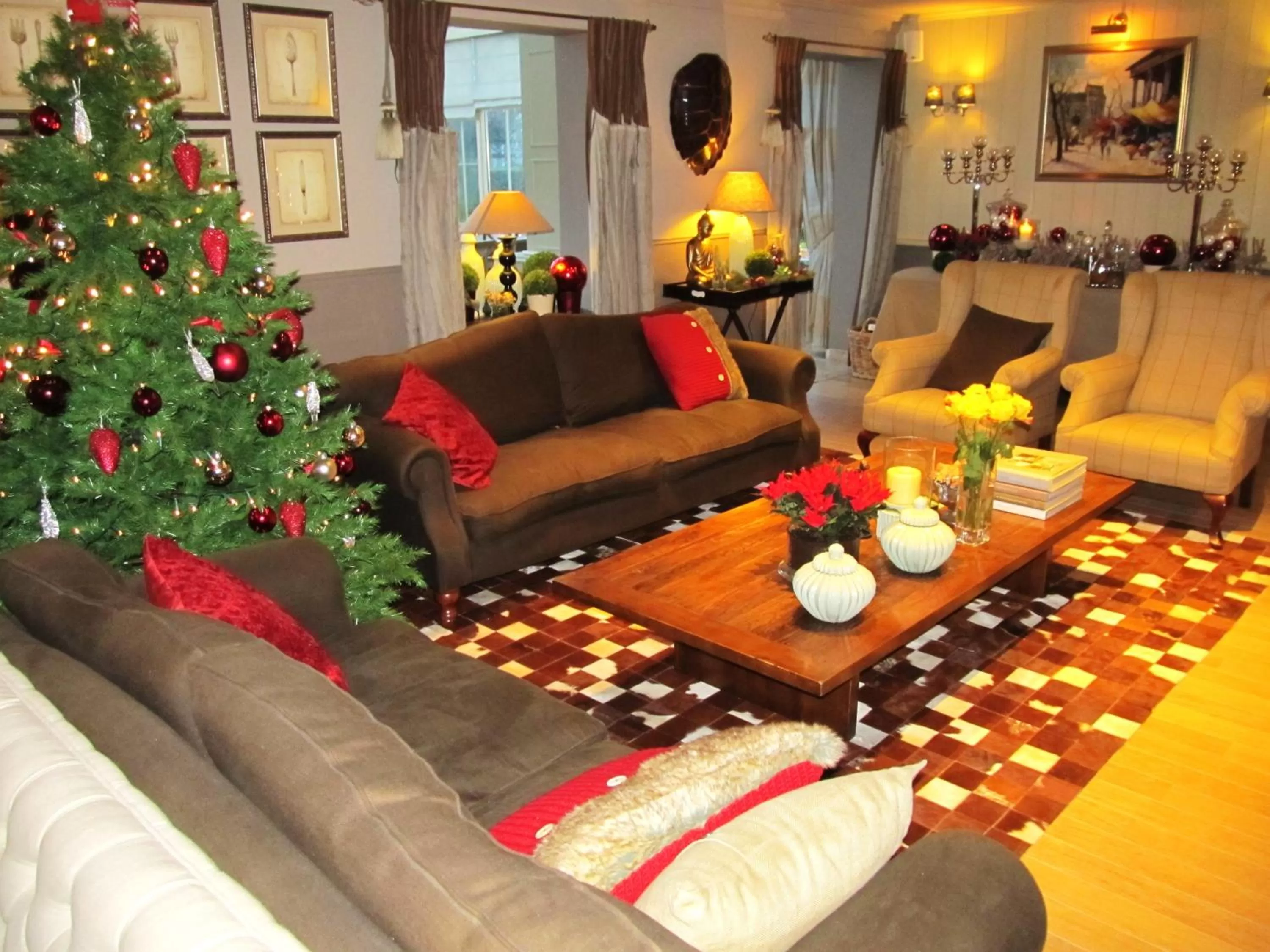 Decorative detail in Boutique hotel Het Bloemenhof