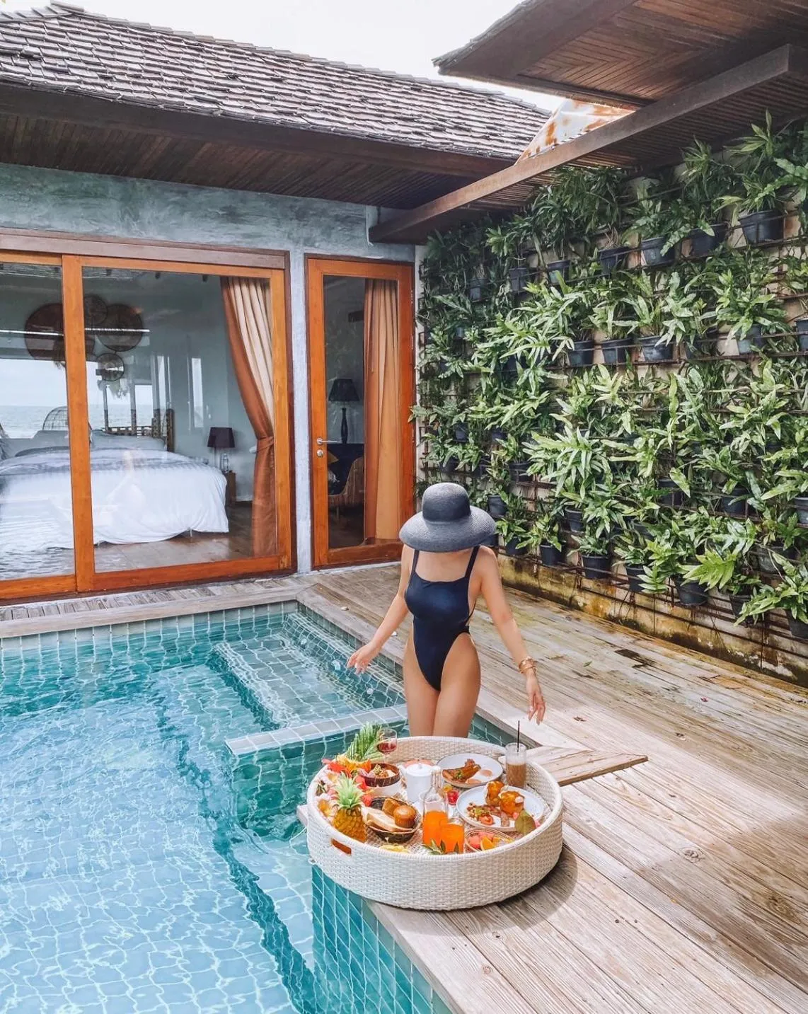 Patio in Tango Luxe Beach Villa, Koh Samui