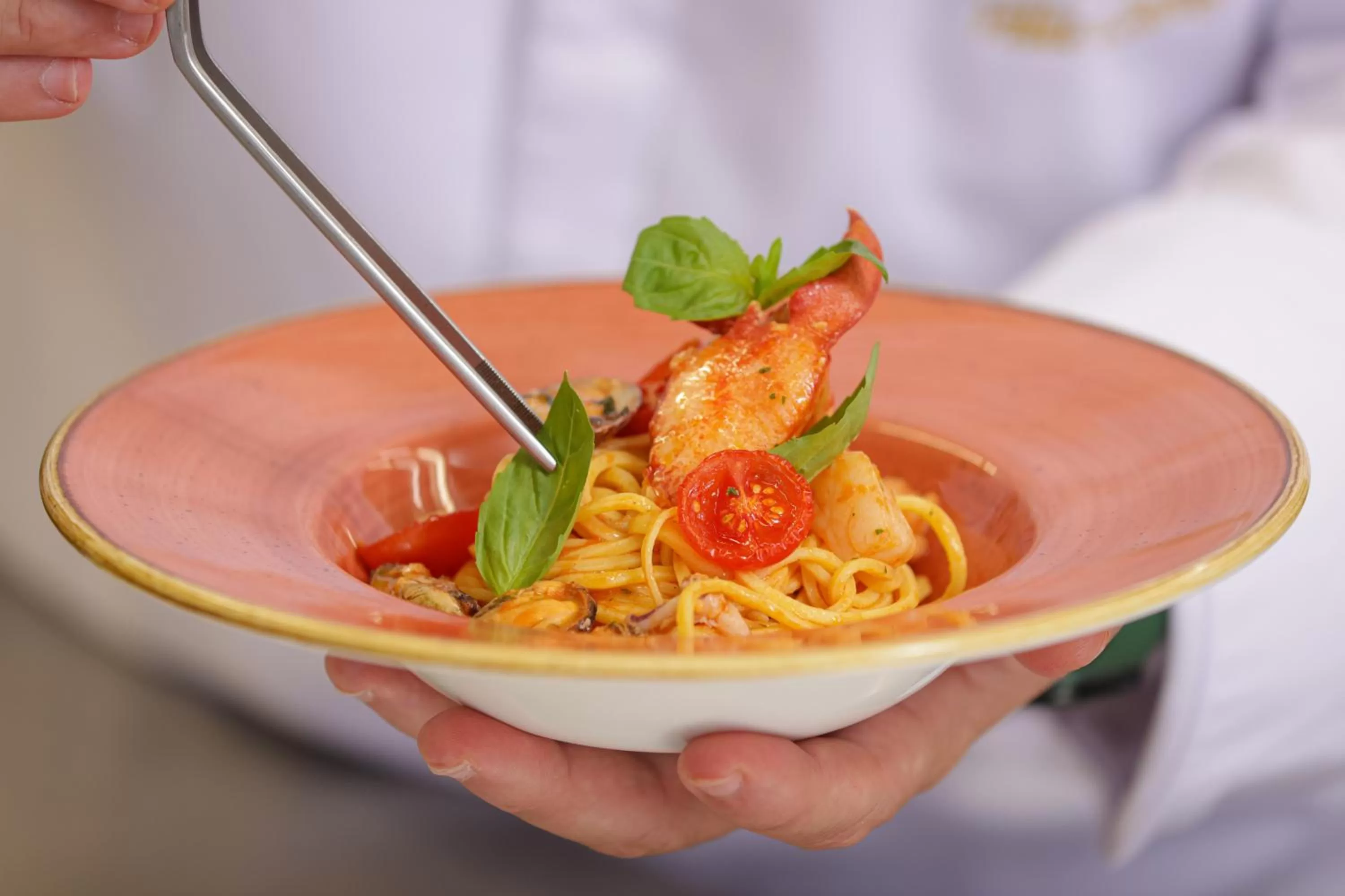 Restaurant/places to eat in Grand Hotel Villa Castagnola