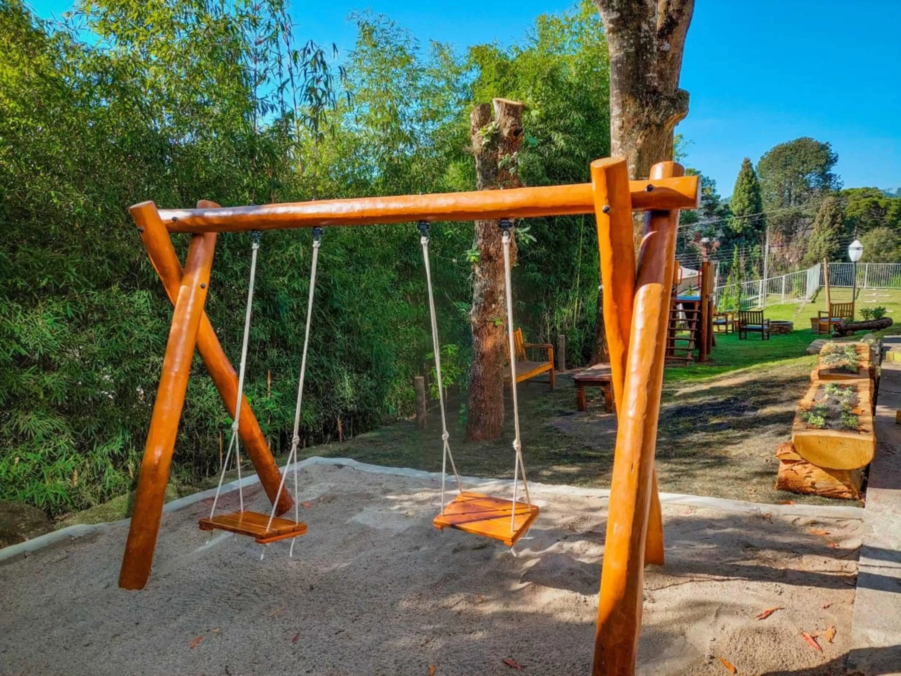 Children play ground in Hotel Dan Inn Campos do Jordão