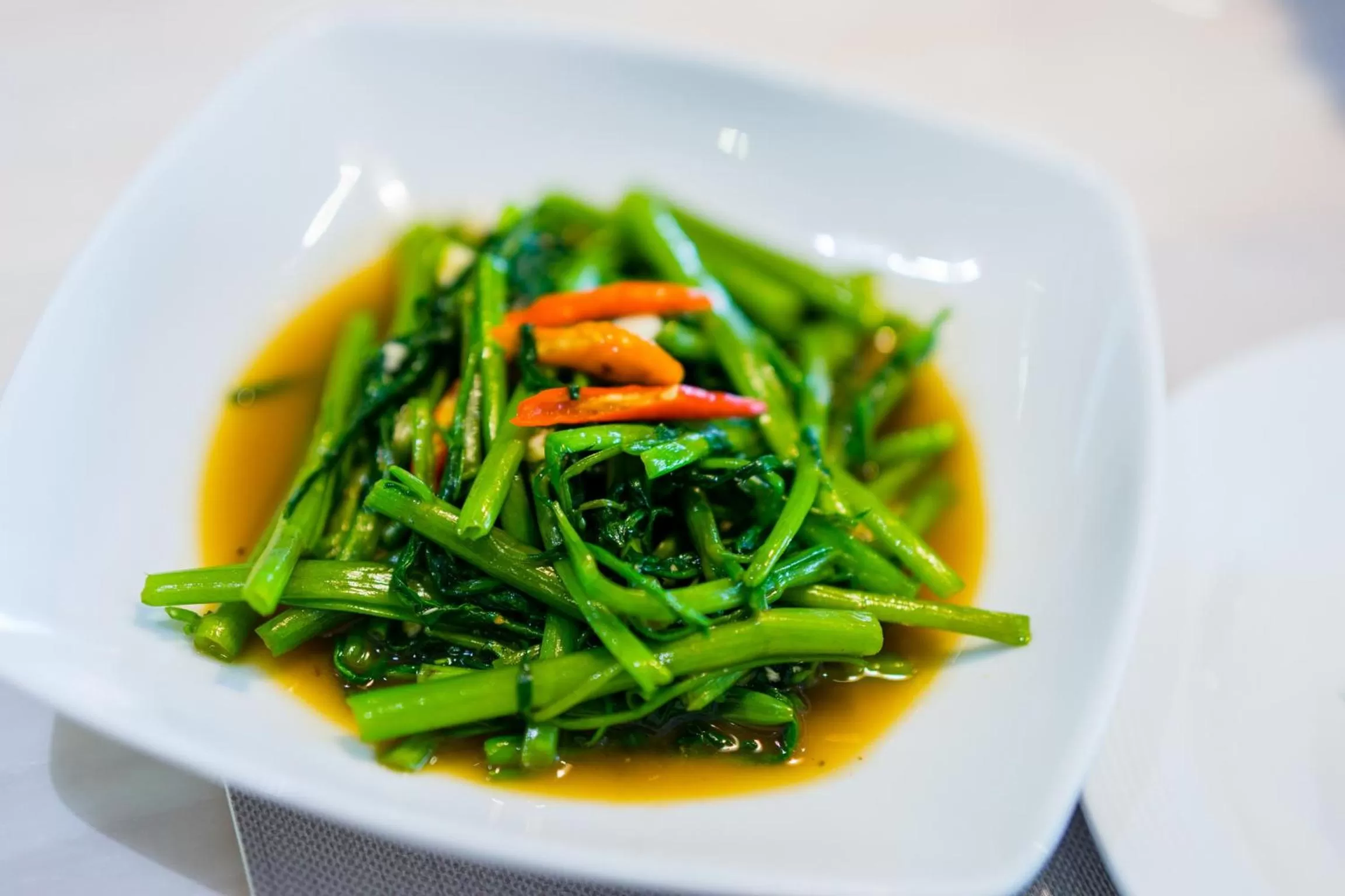 Food close-up in Samran Place Hotel