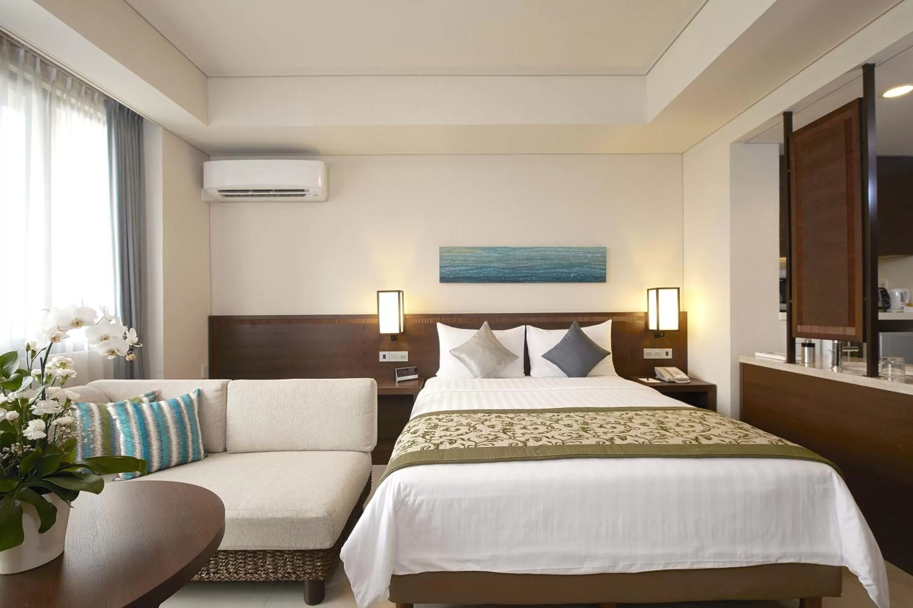 Bedroom, Bed in Axia South Cikarang Service Apartment