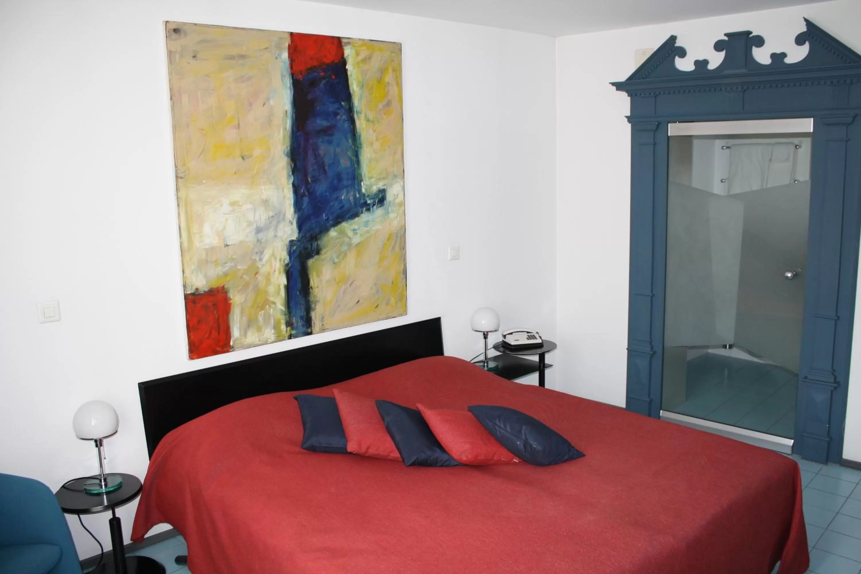 Bed in Hotel Hofgarten Luzern