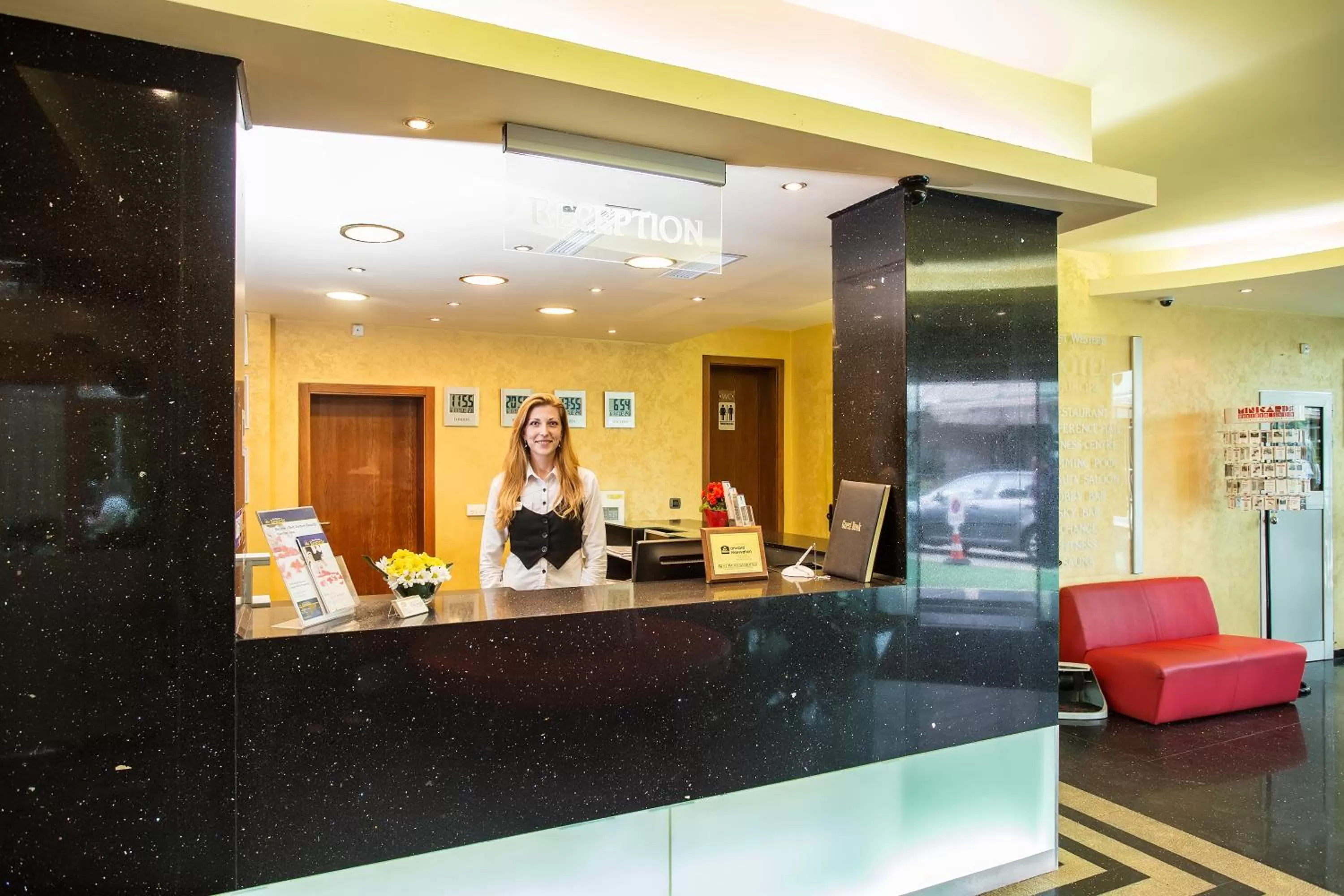 Lobby or reception in Europe Hotel