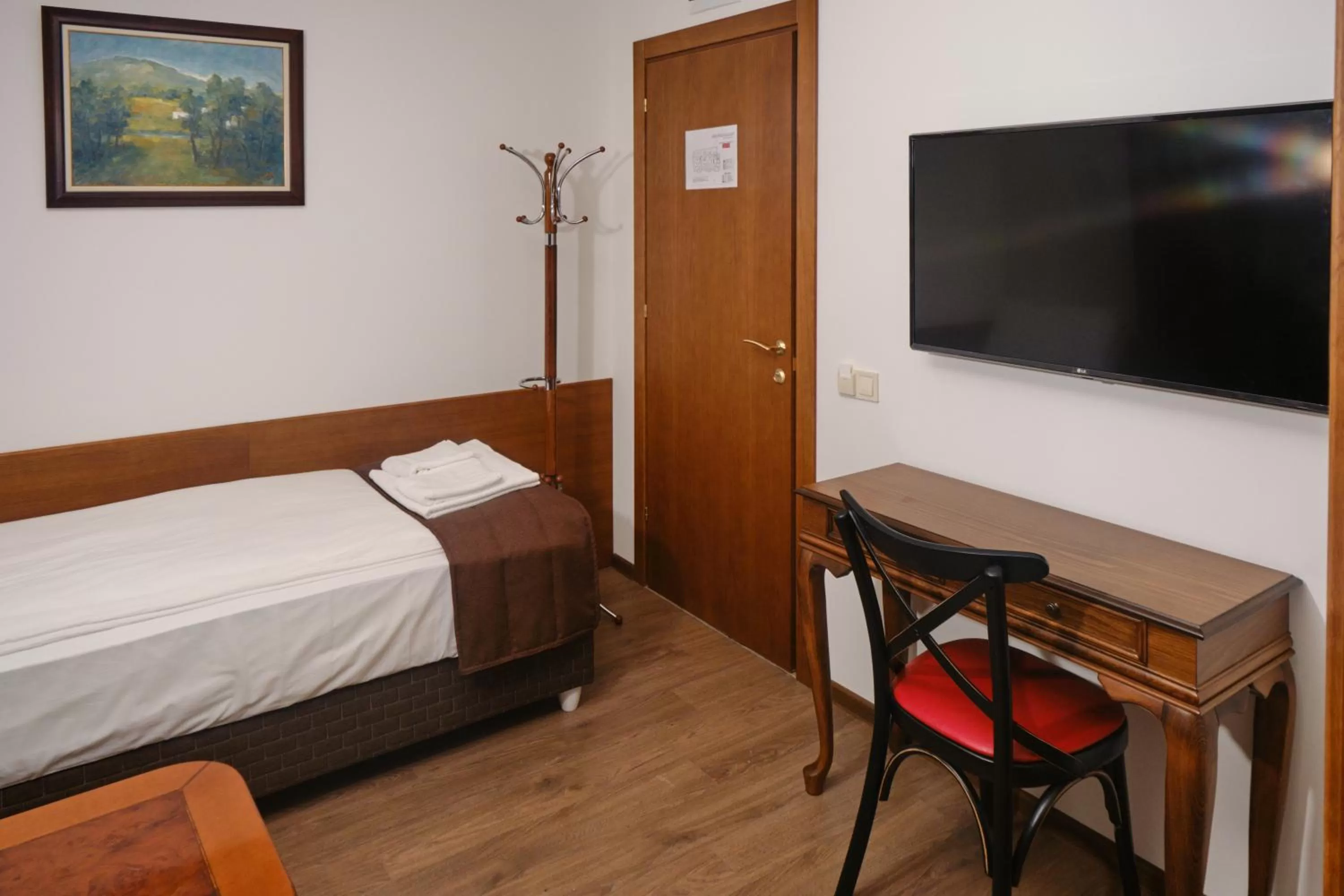 Bed in Hotel Splendid