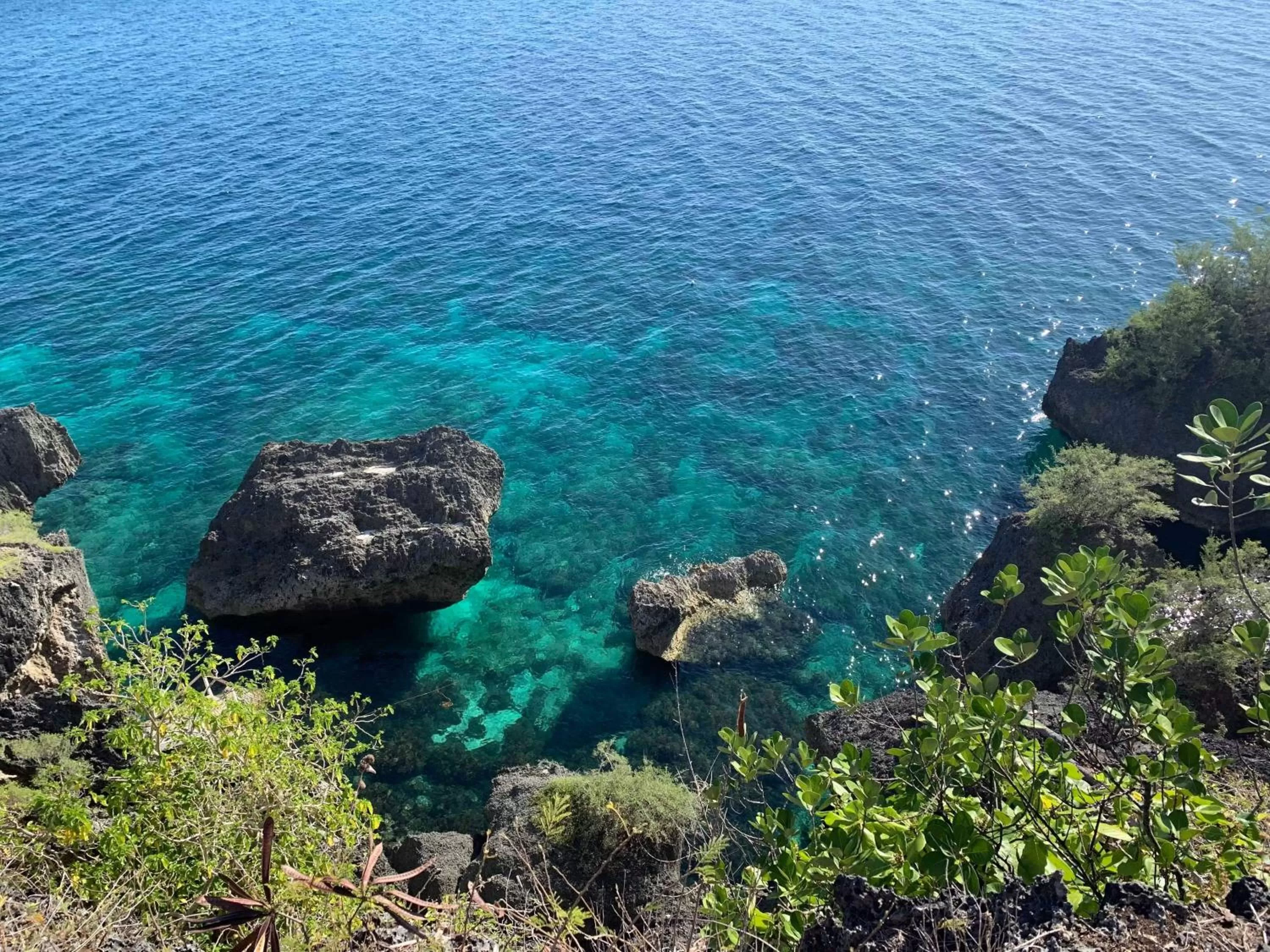 Sea view, Bird's-eye View in Emocion guesthouse