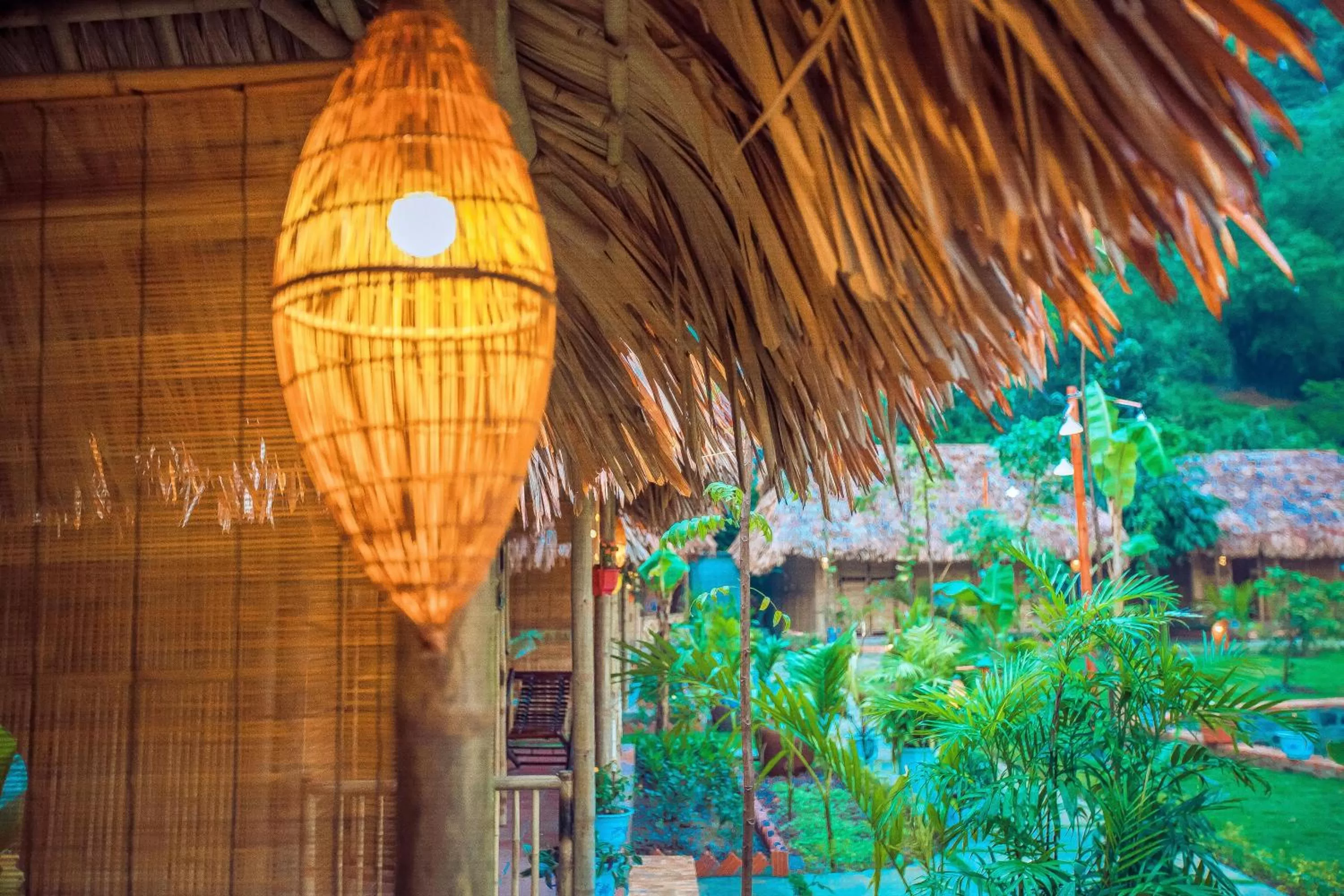 Decorative detail in Tam Coc Rice Fields Resort