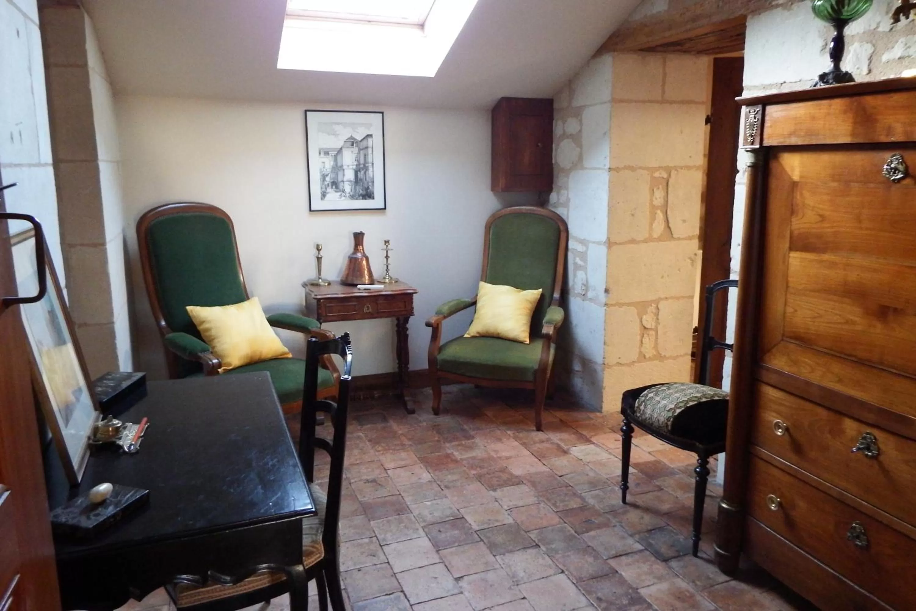Seating Area in Chez Florence et Sylvain de Loudun