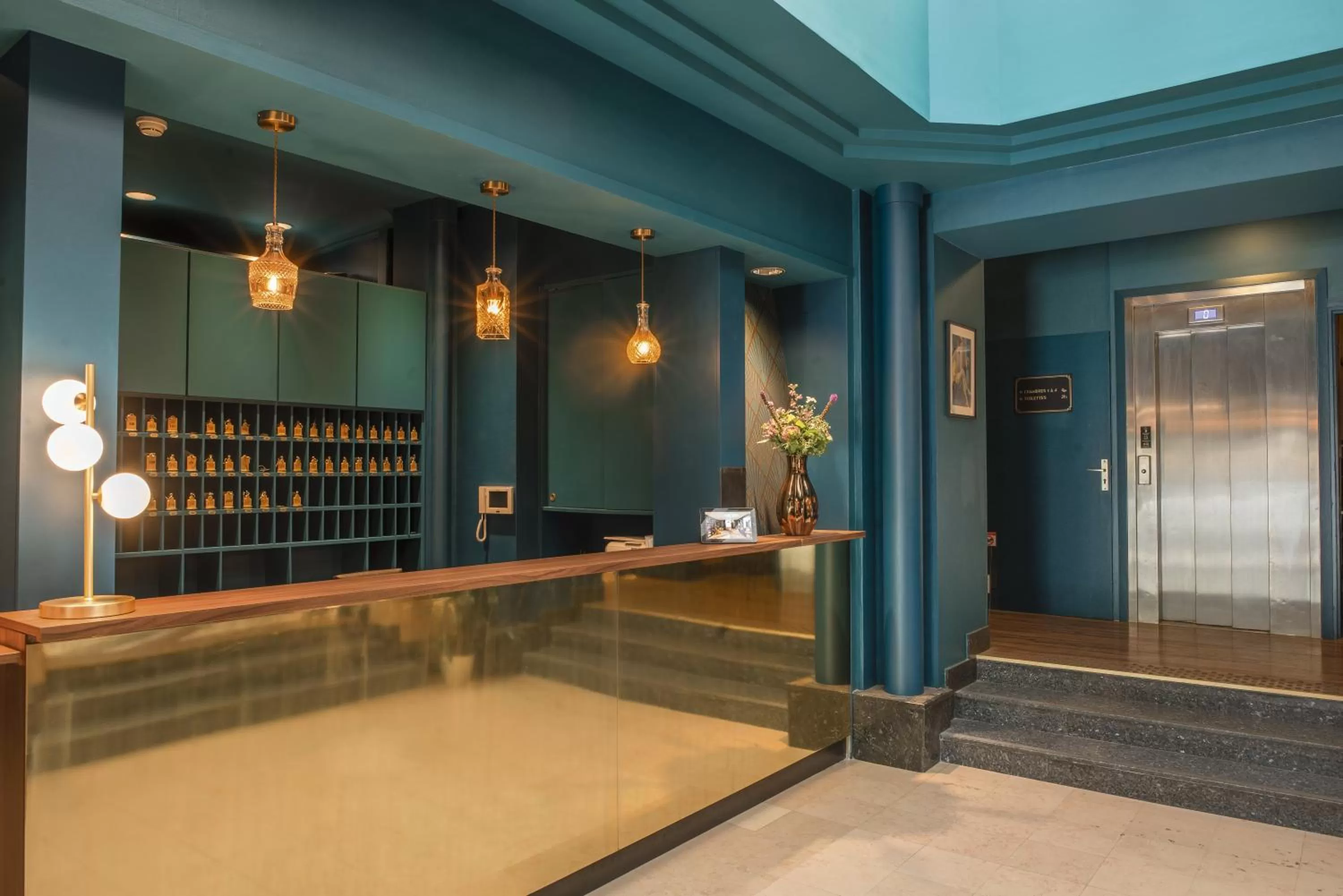 Lobby or reception in Hôtel Le Bristol