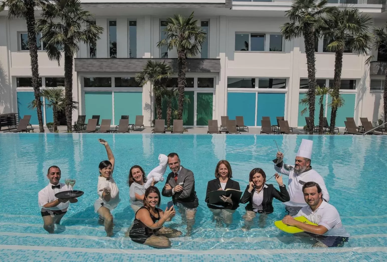 Staff in Hotel Terme Venezia