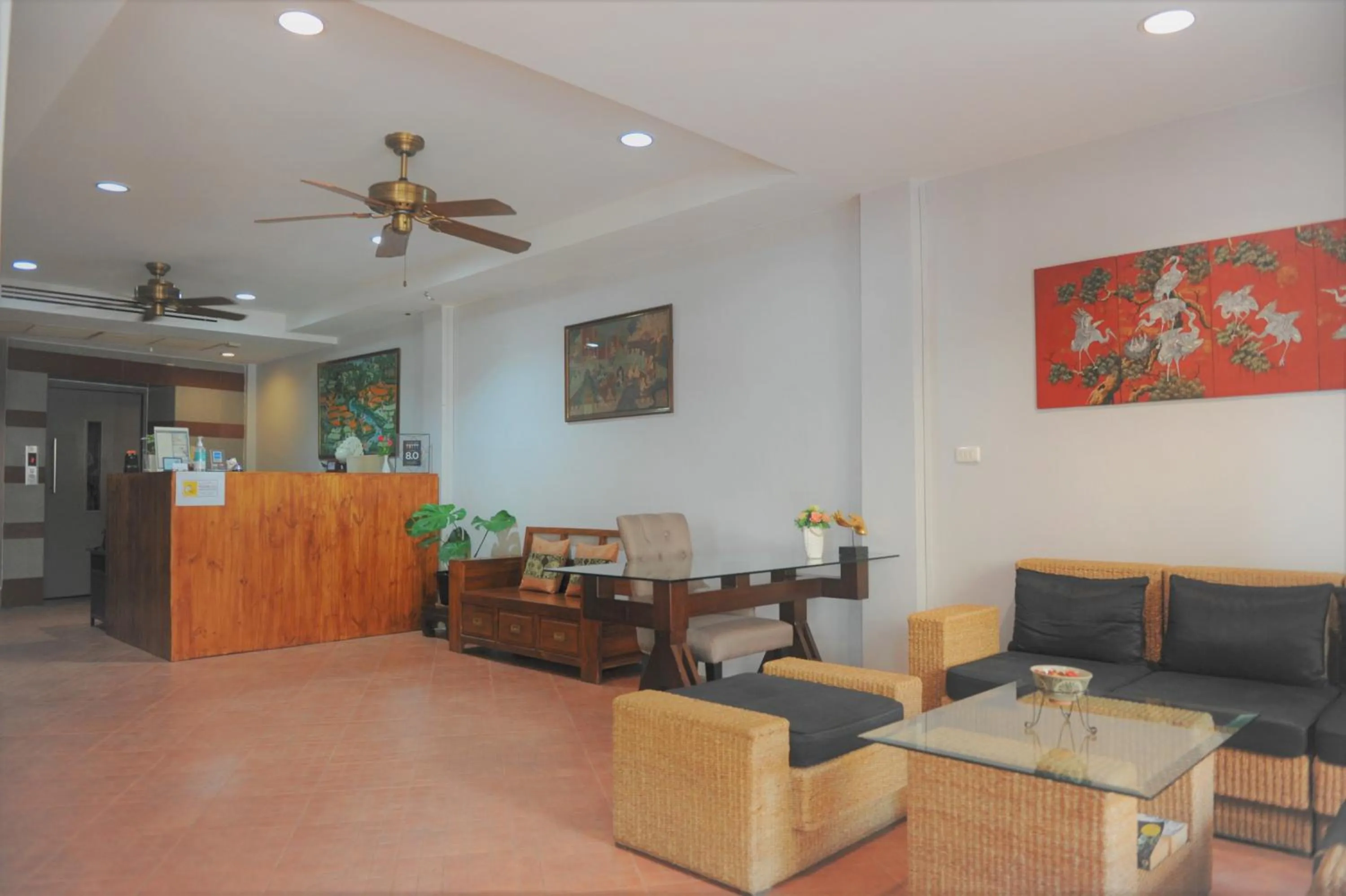 Lobby or reception in Drop Inn Bangkok