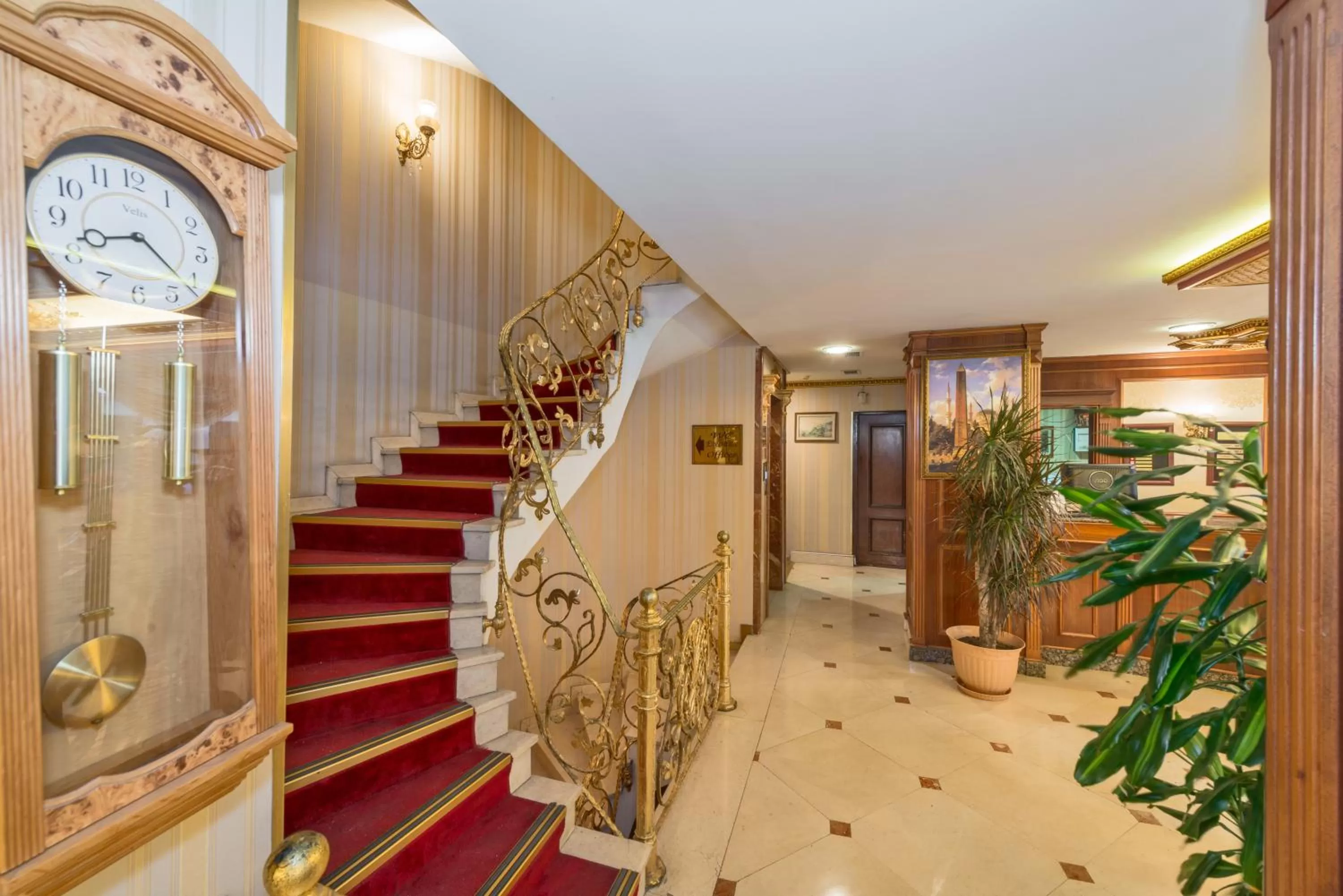 Lobby or reception in Golden Horn Hotel