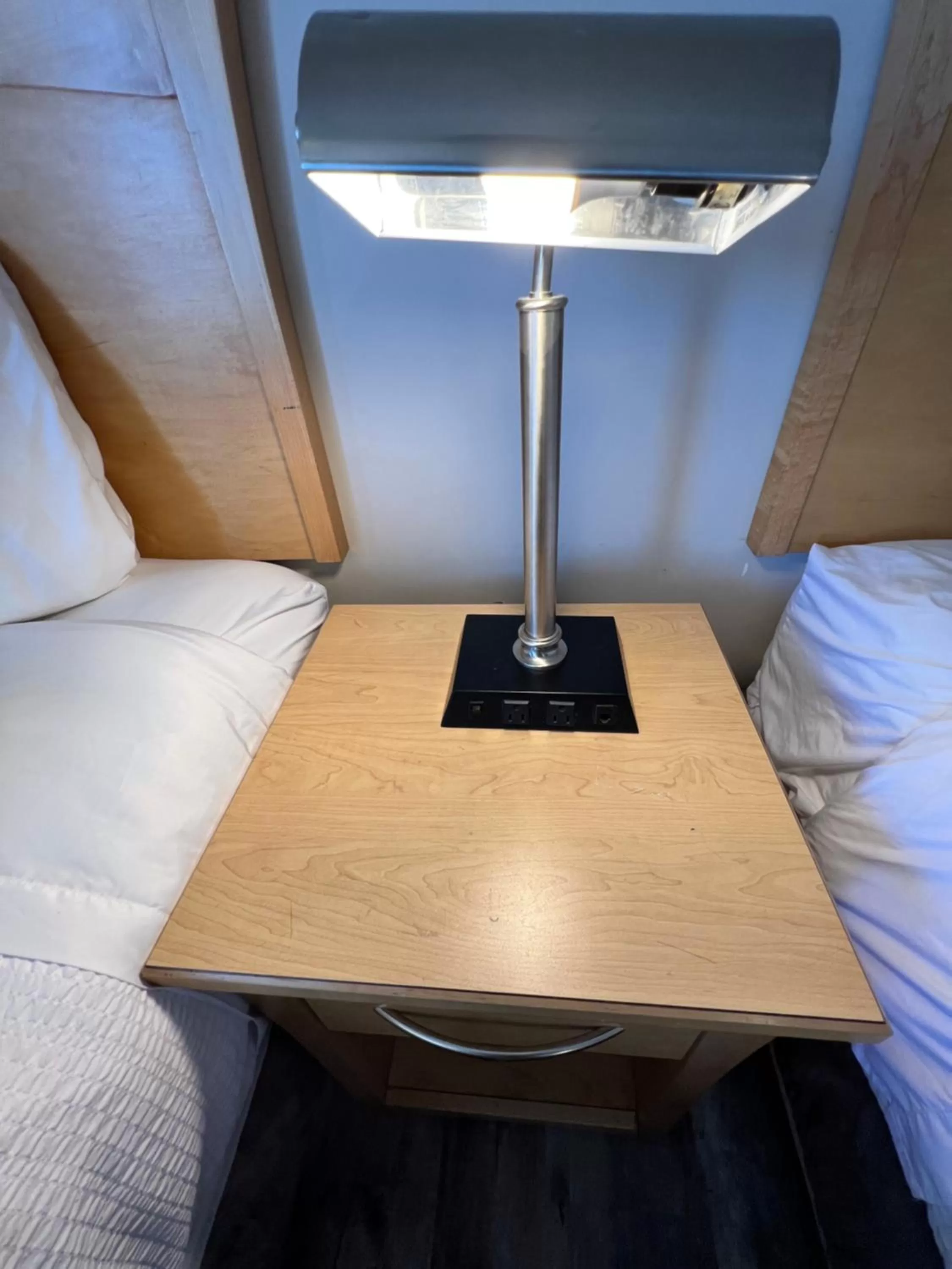 Bed in Thriftlodge Saskatoon