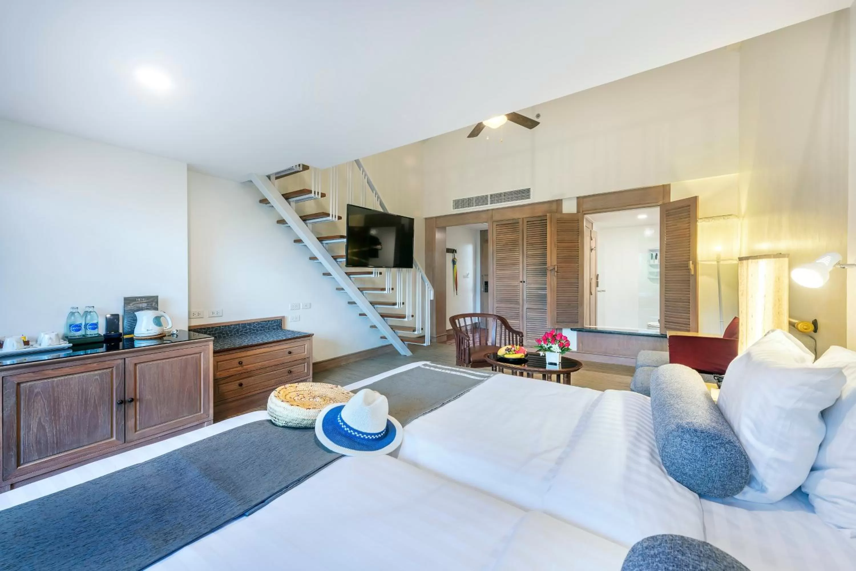 Bedroom, Bed in Chada Thai Village