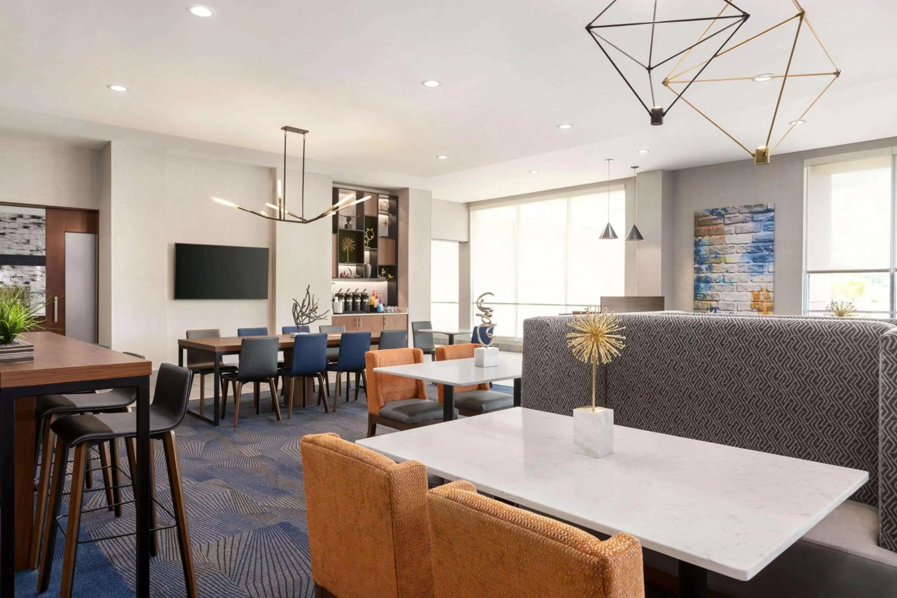 Seating area in La Quinta Brunswick/Golden Isles