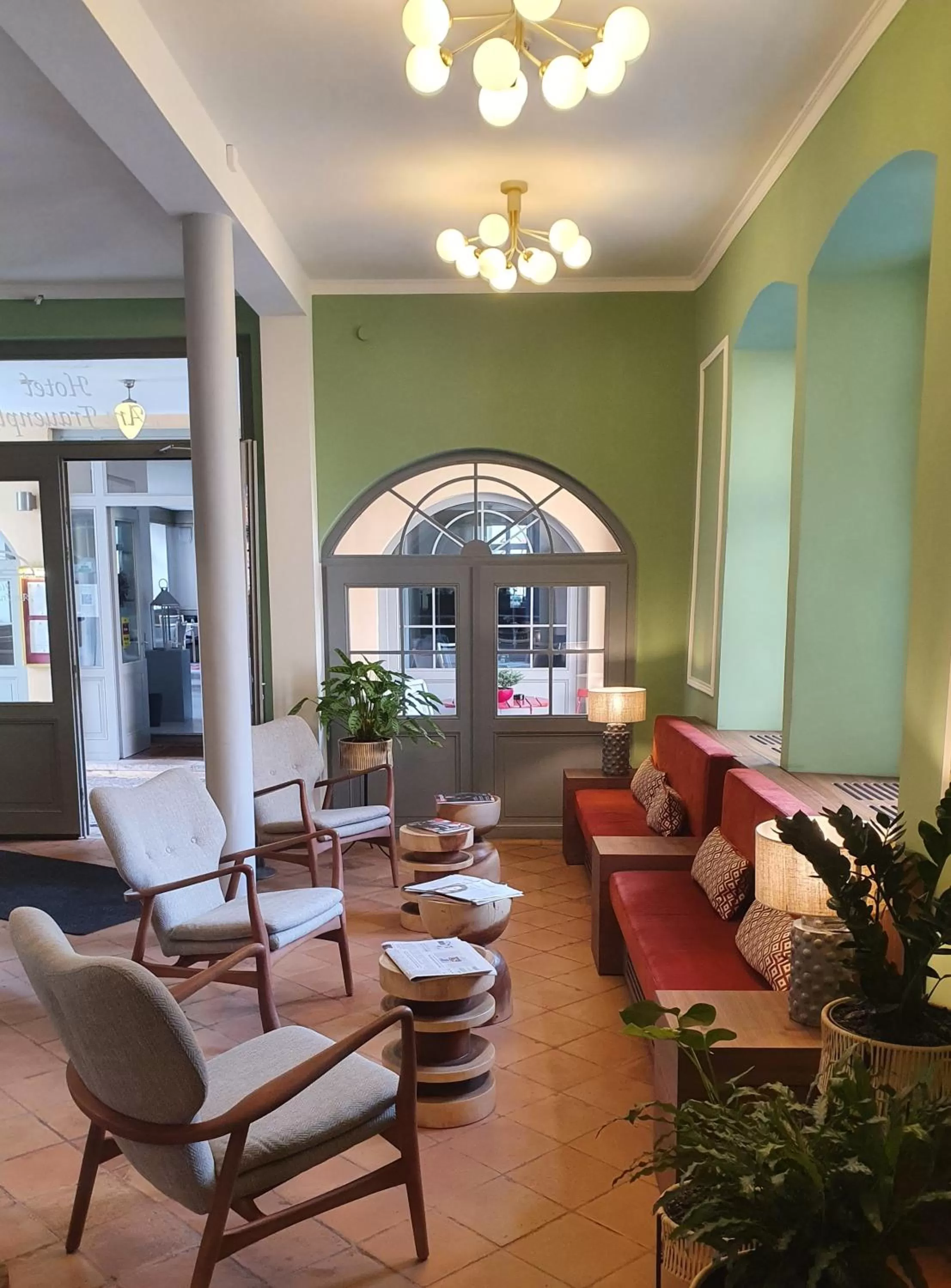 Lobby or reception in Hotel Erbenhof