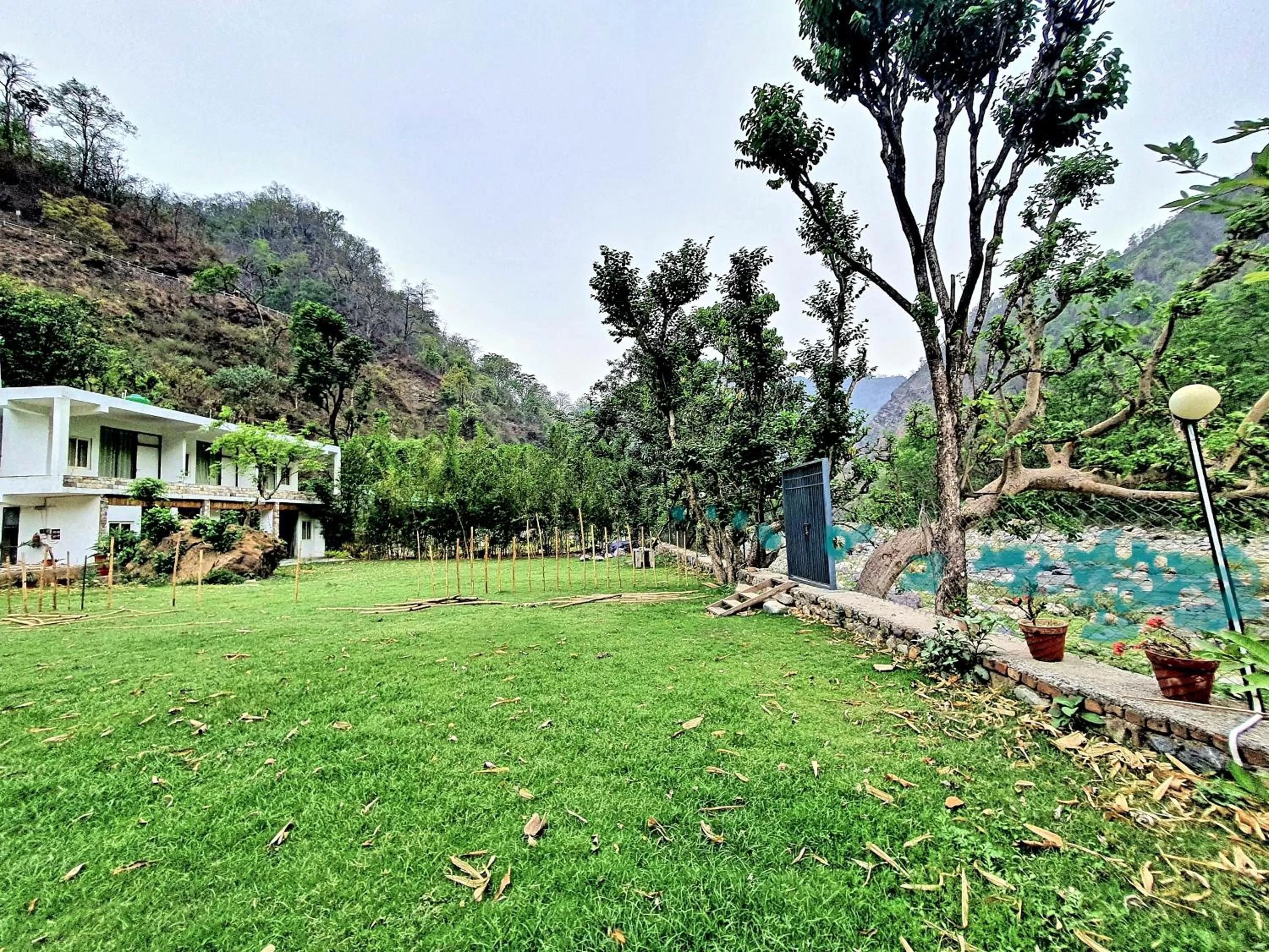 Garden in Nishantam Rishikesh