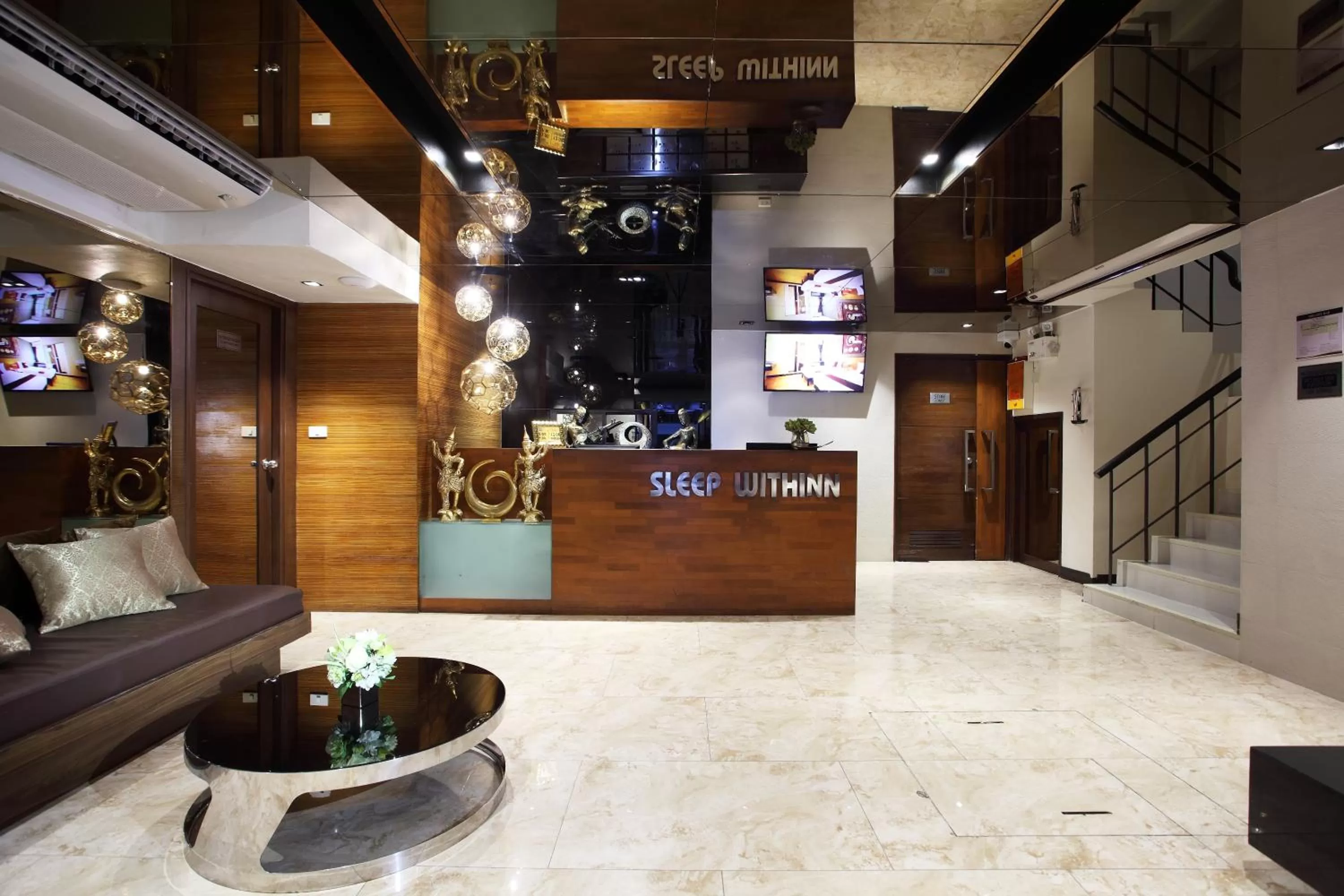 Lobby or reception in Sleep Withinn
