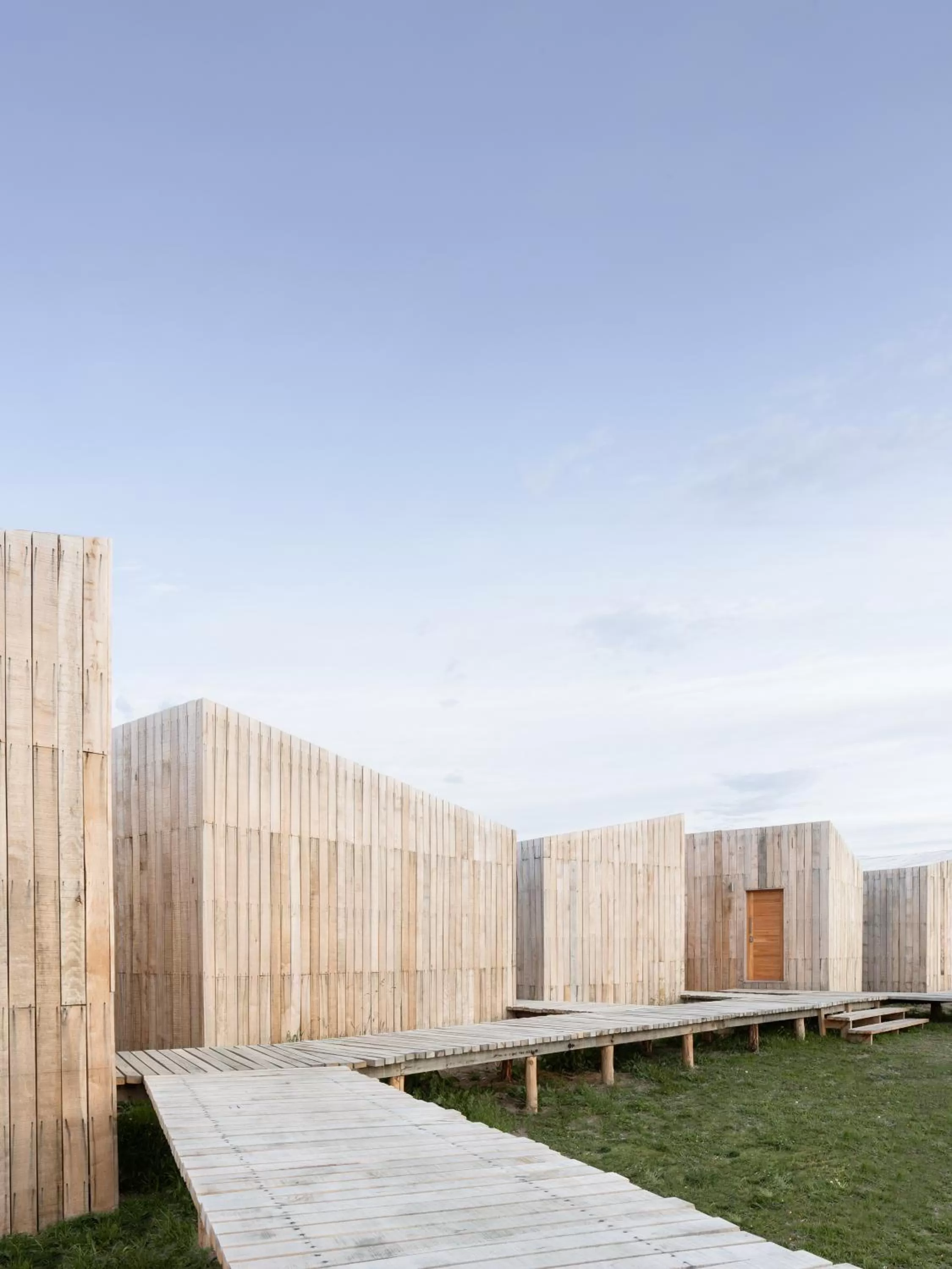 Facade/entrance in AKA Patagonia