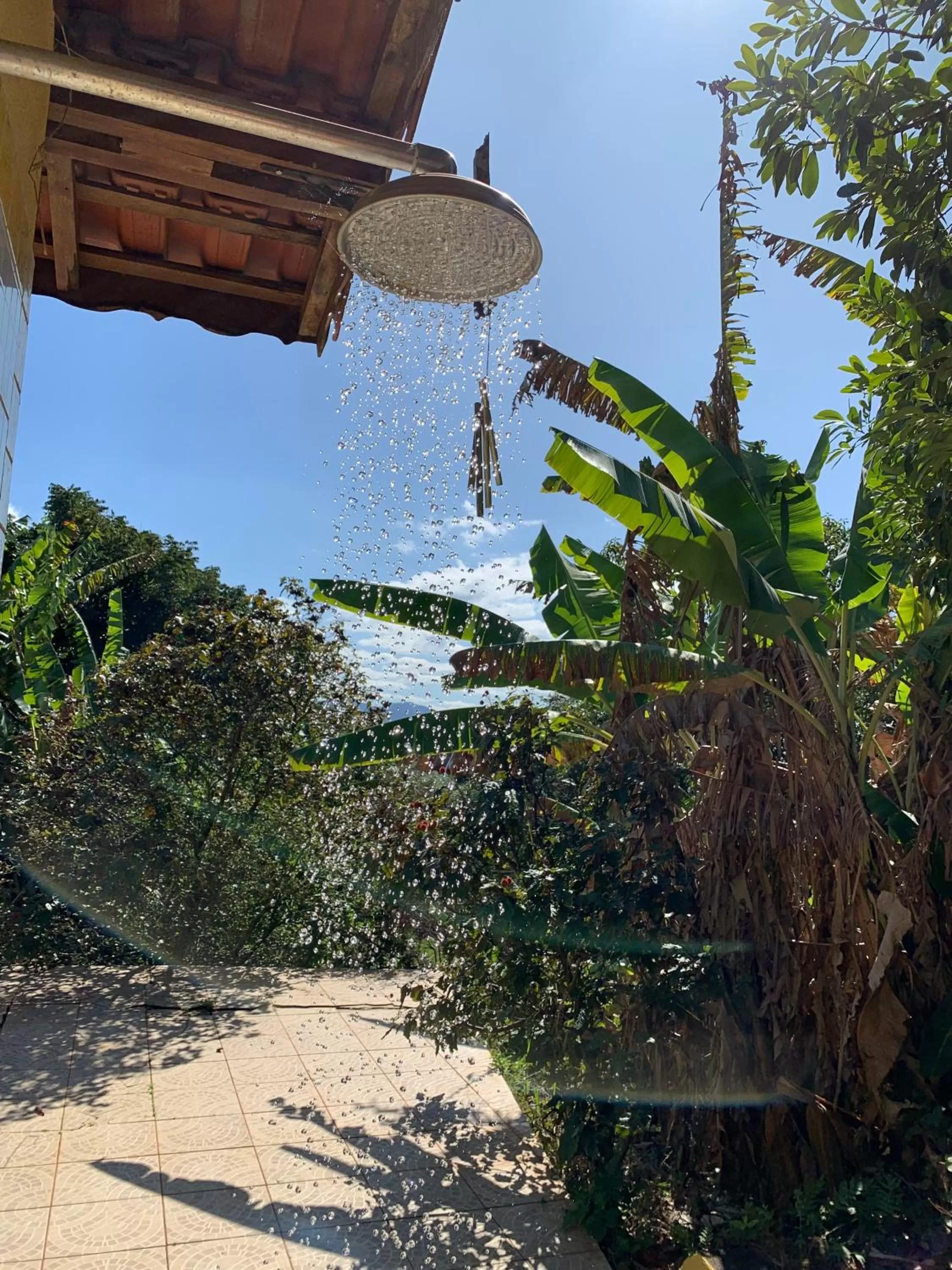 Shower in Pousada Spa Saúde Melhor