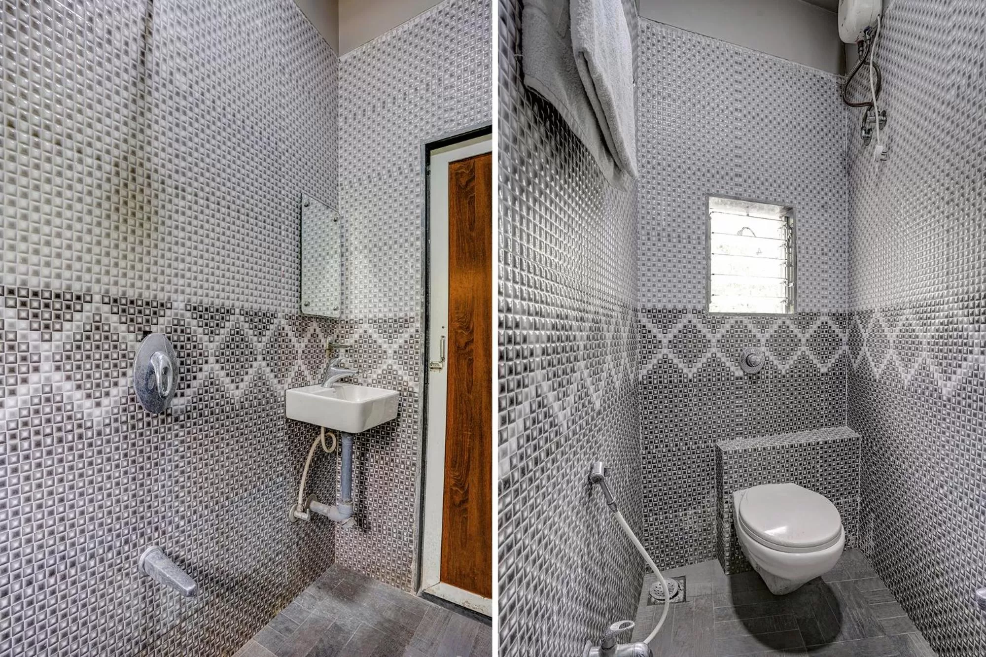 Bathroom in FabExpress Comfort stay - Nr Mumbai International Airport