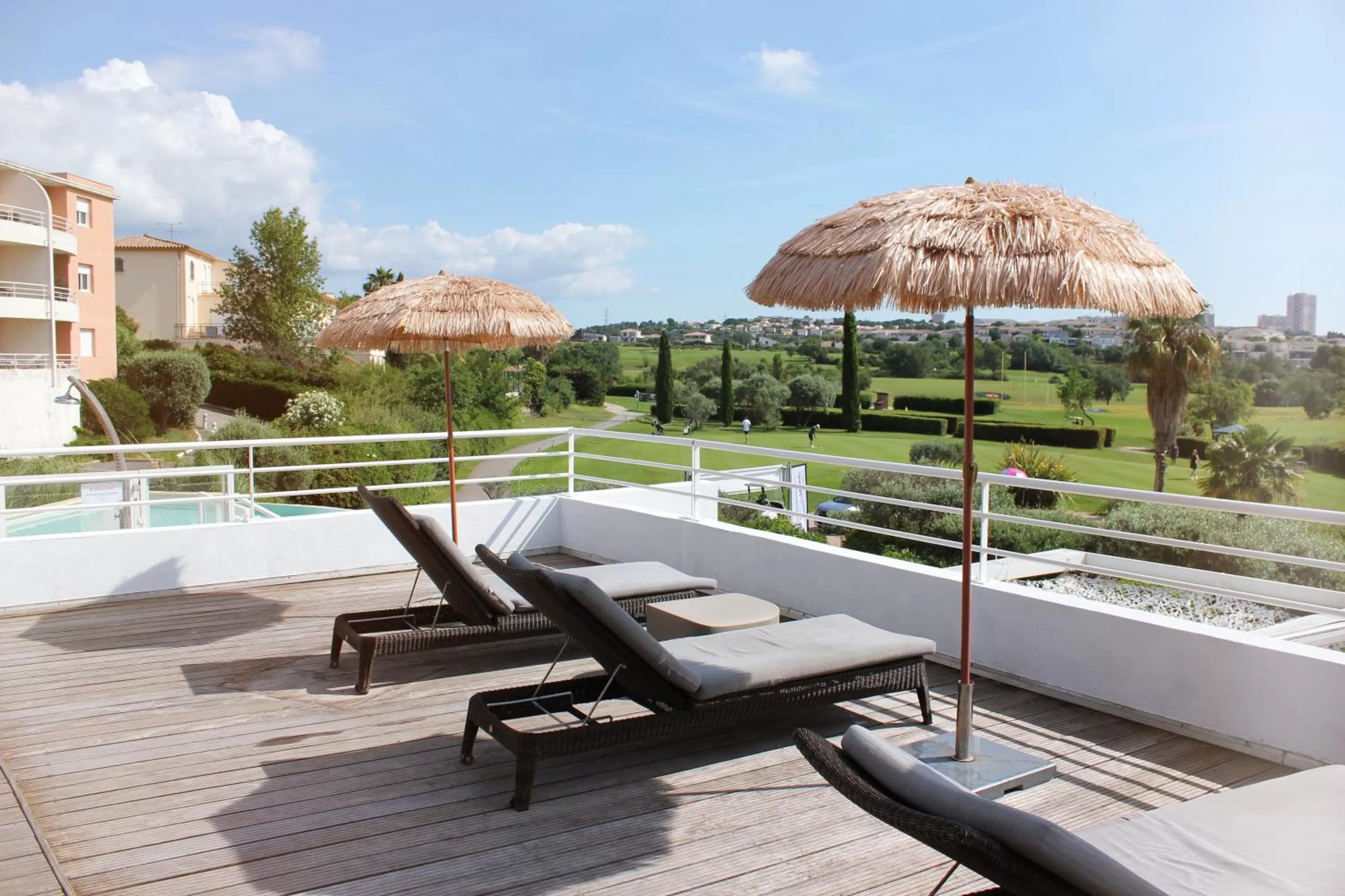 Natural landscape in Hôtel Golf Fontcaude