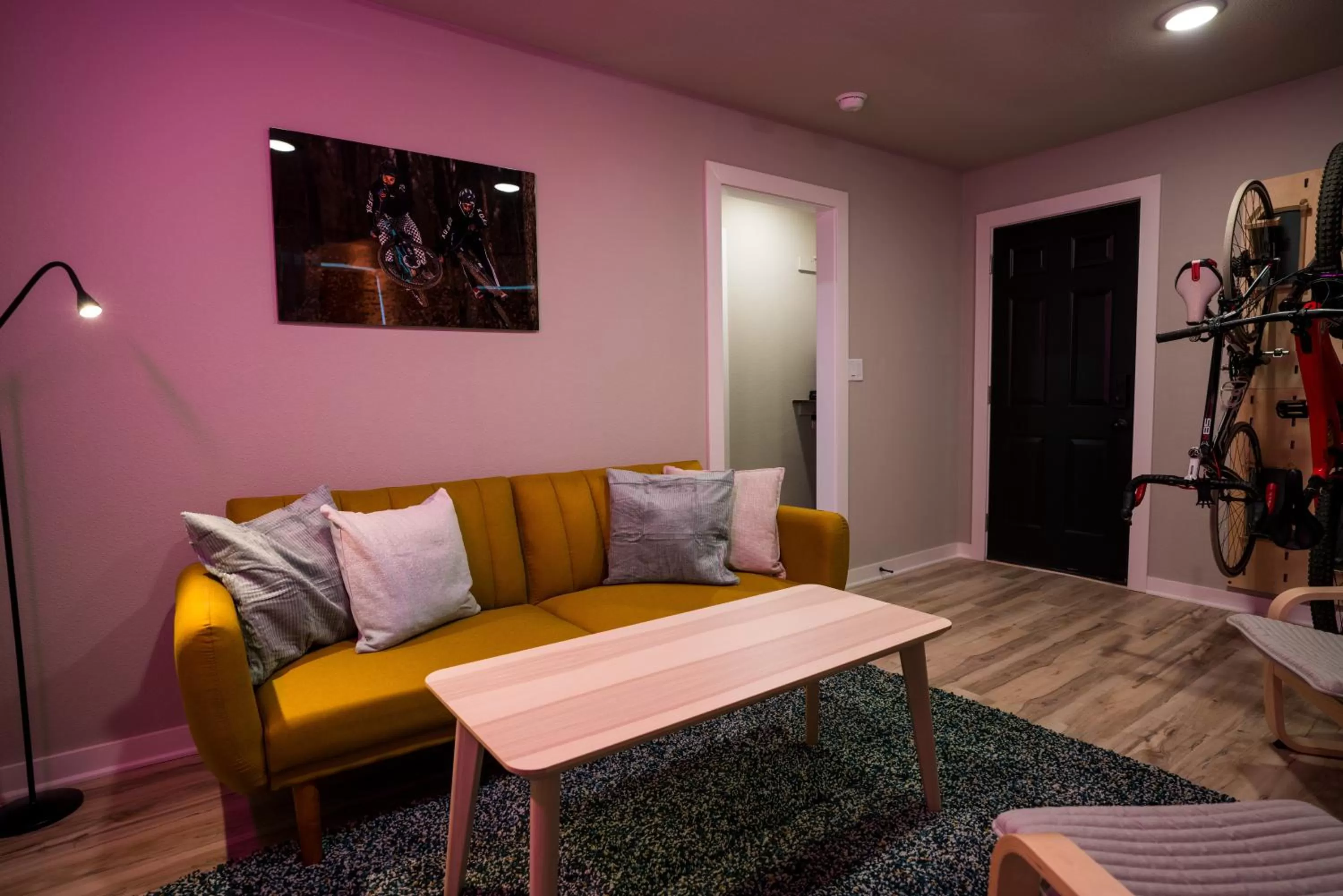 Living room in The Bike Inn