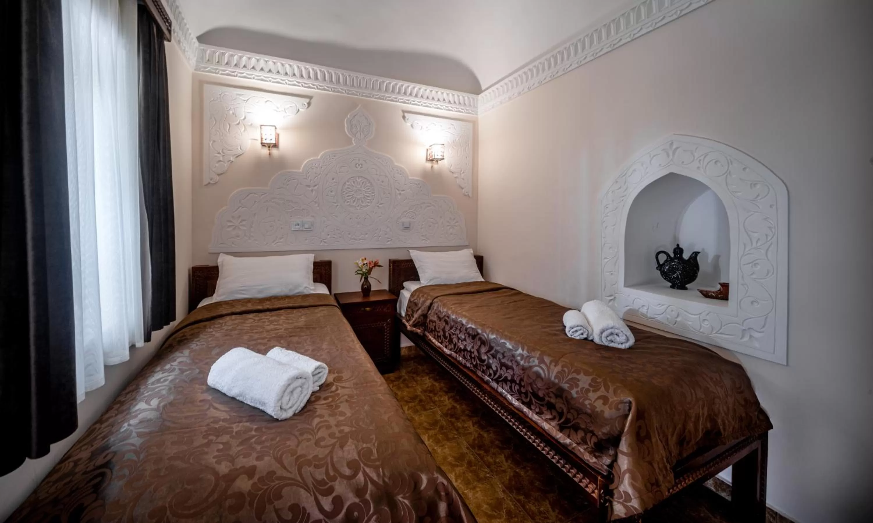 Bed in New Star Boutique hotel - madrasah Muhammad Mahram 1903