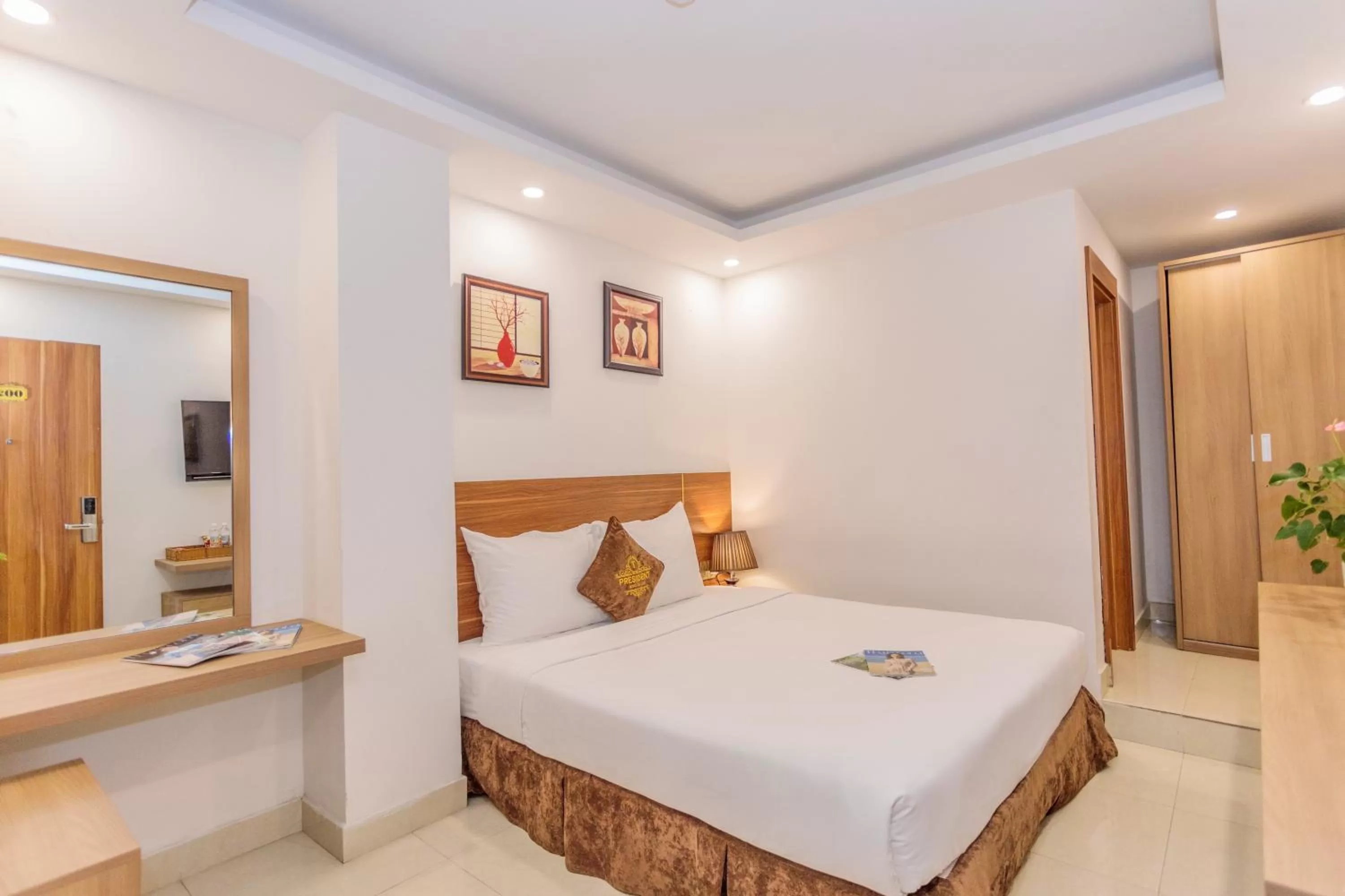 Bed in President Hotel