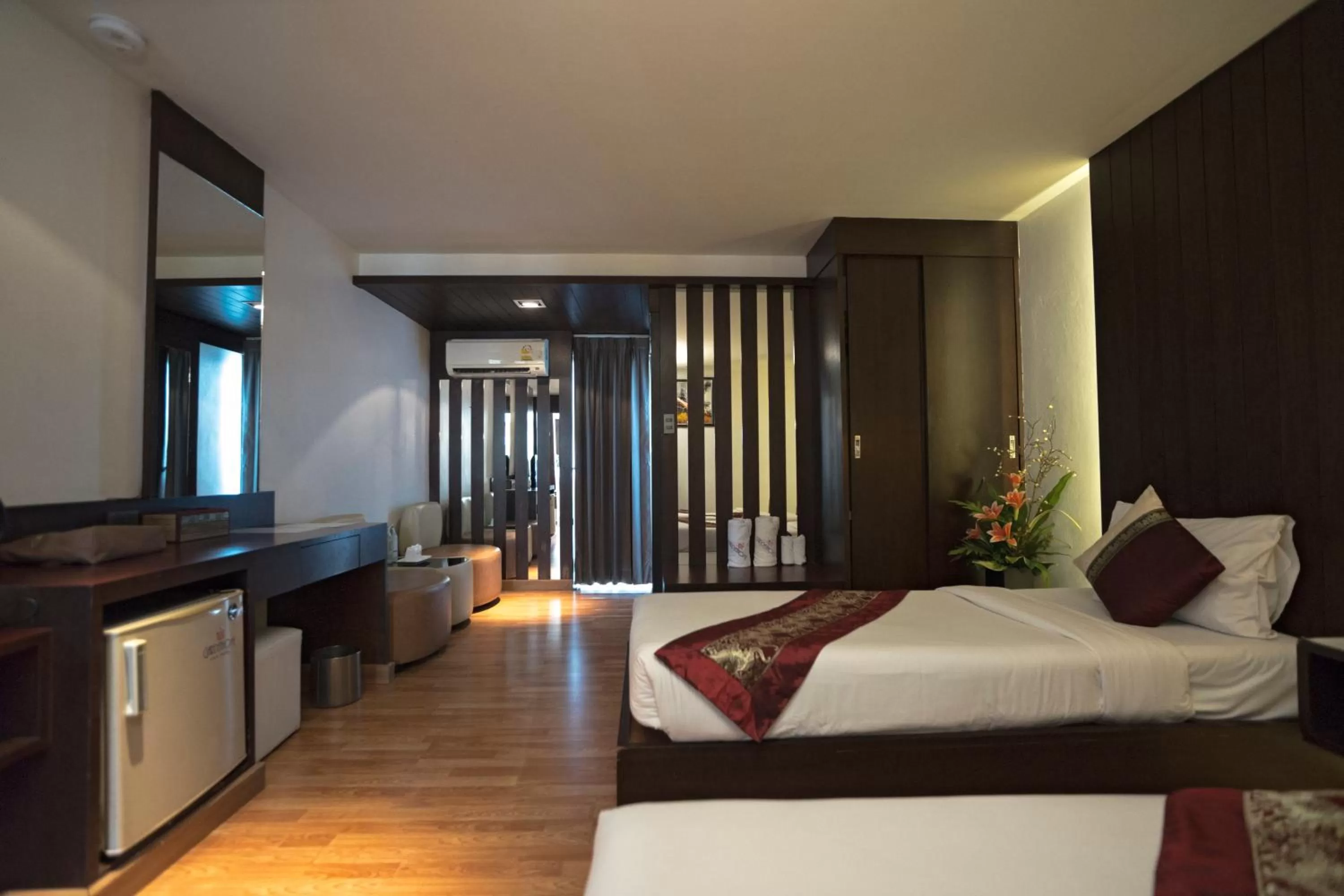 Bed in Kiss Gardenhome Chic Hotel