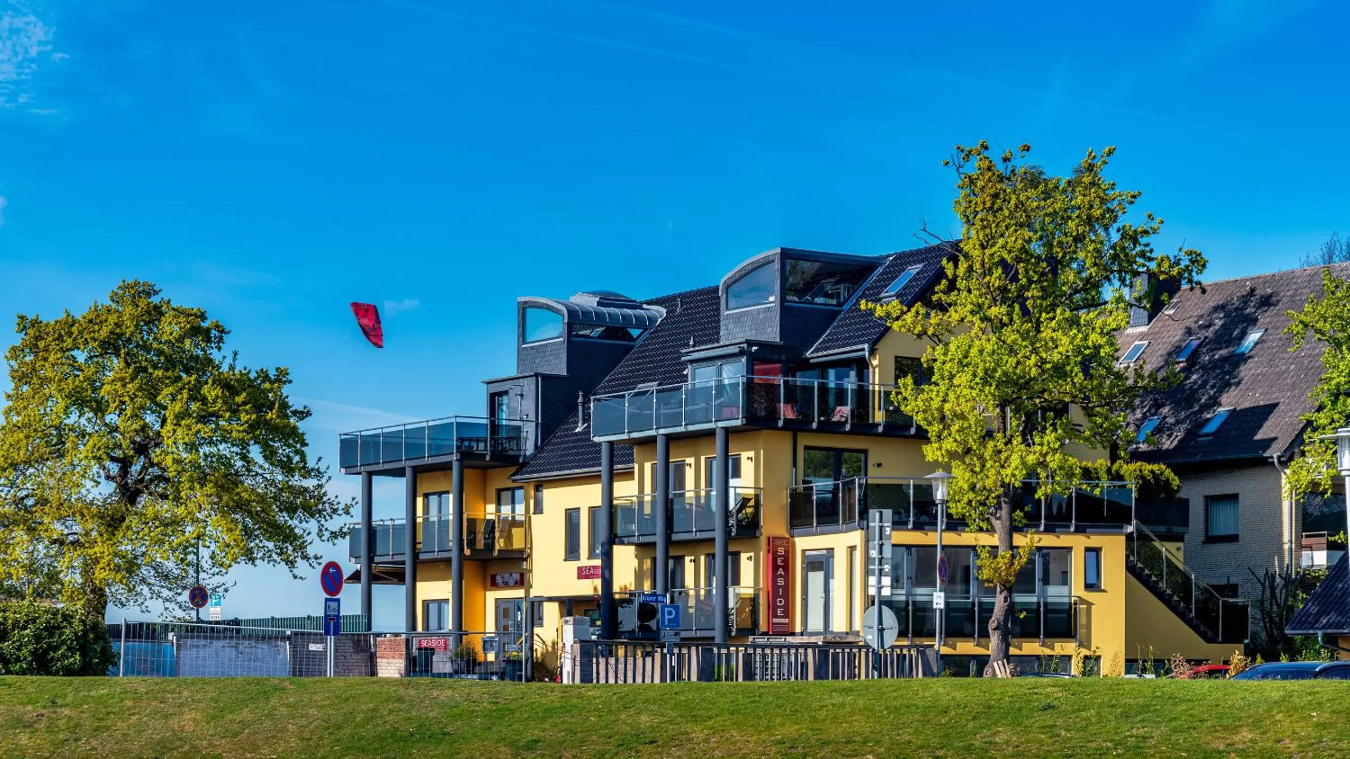 Property building in Seaside-Strandhotel