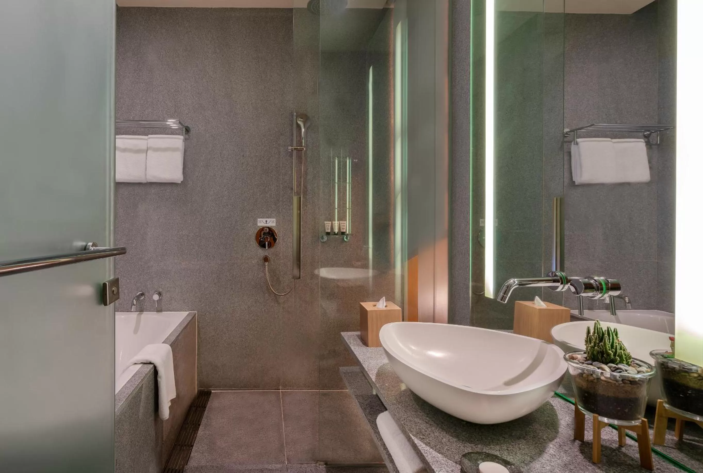 Bathroom in Oasia Hotel Novena, Singapore by Far East Hospitality