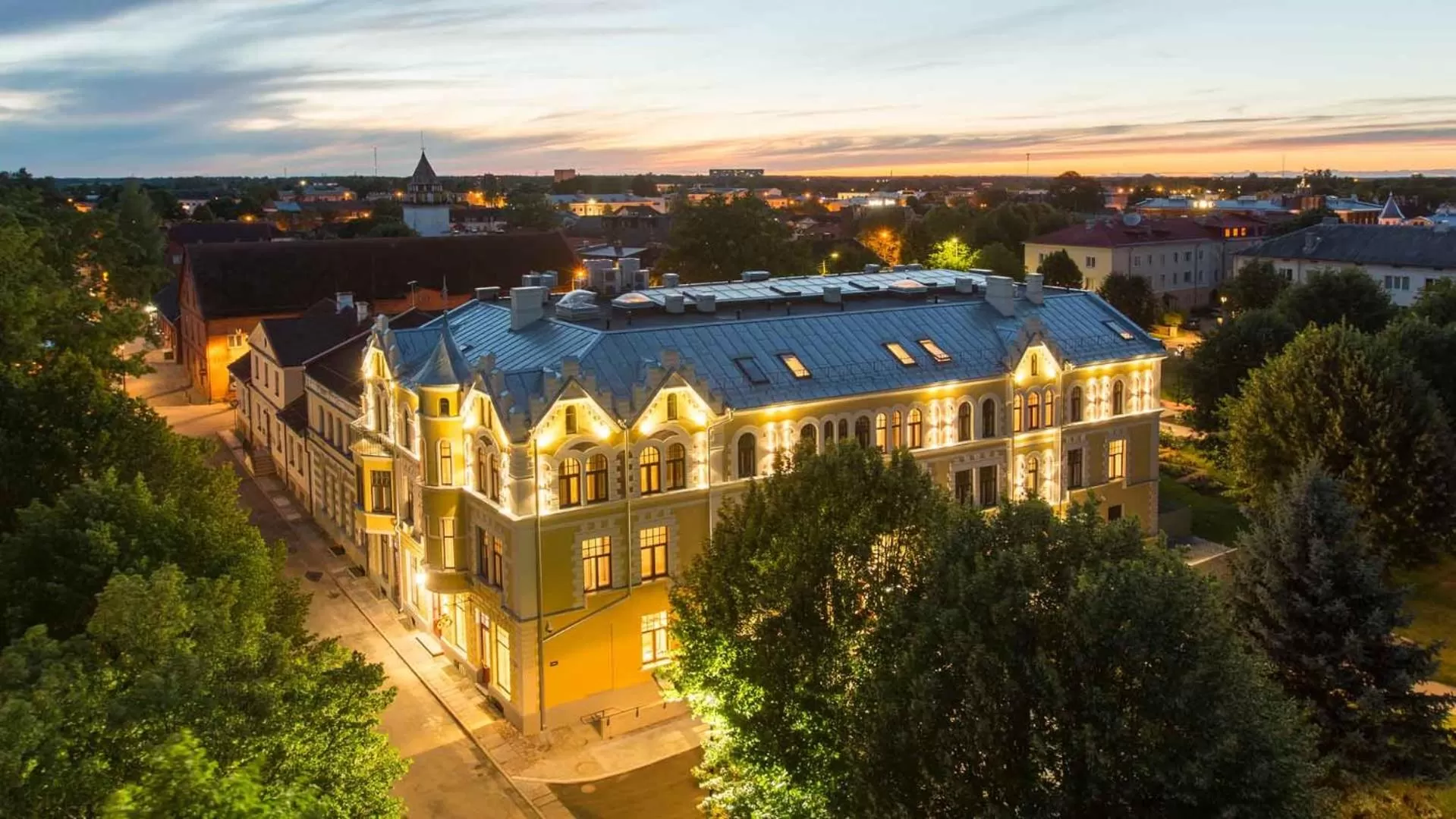 Bird's eye view in Park Hotel Viljandi