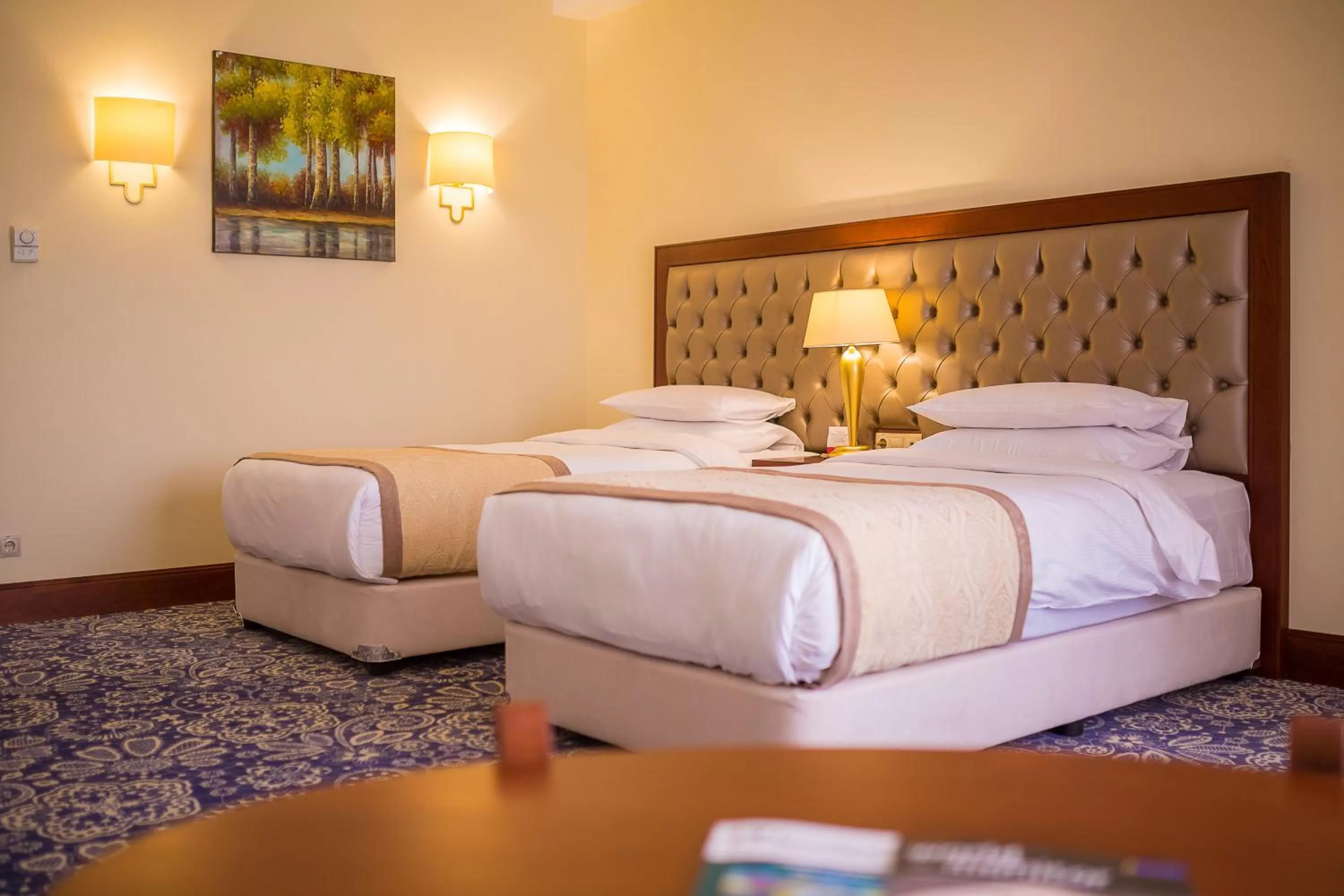 Photo of the whole room, Bed in Ramada by Wyndham Almaty