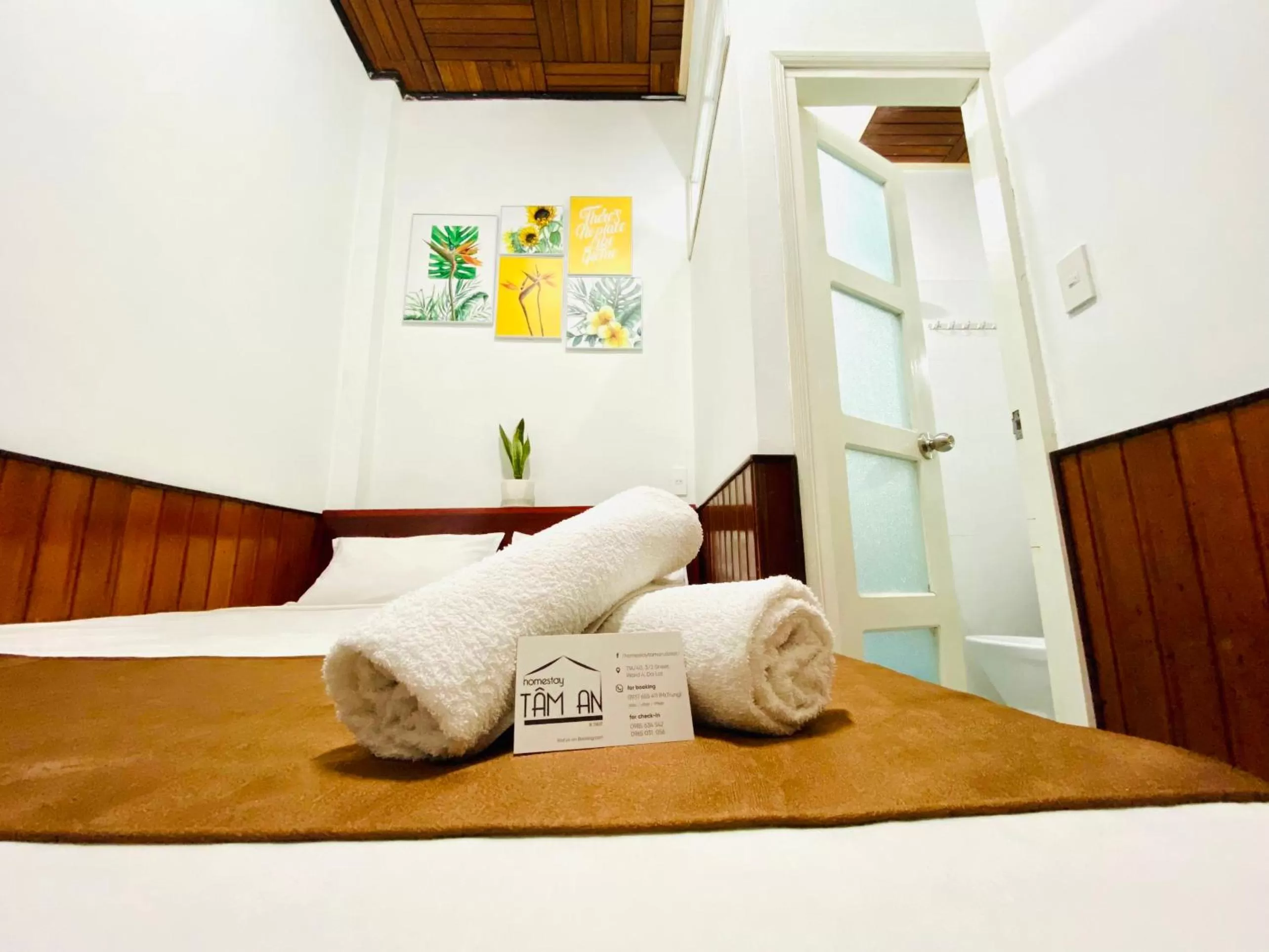 Bedroom, Bed in Tam An Homestay