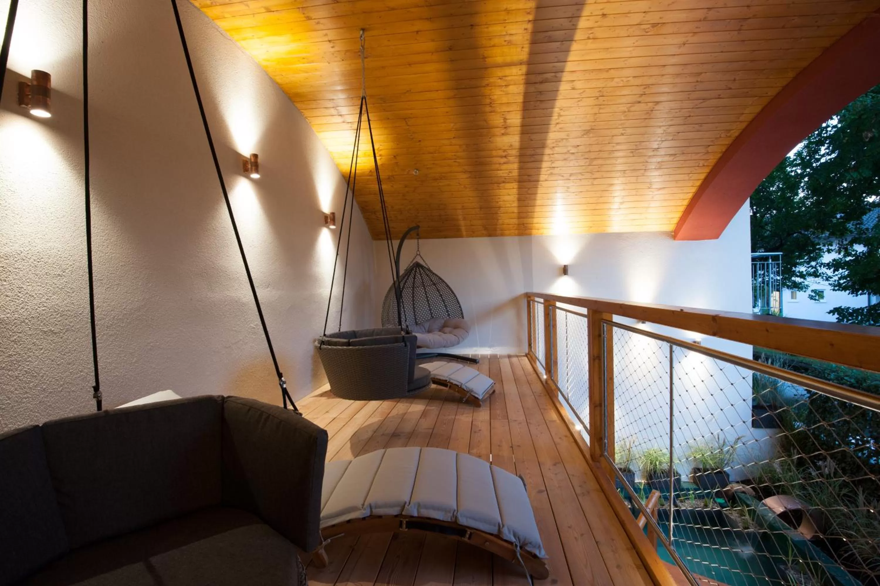 Sauna, Bed in Hotel Schwaiger