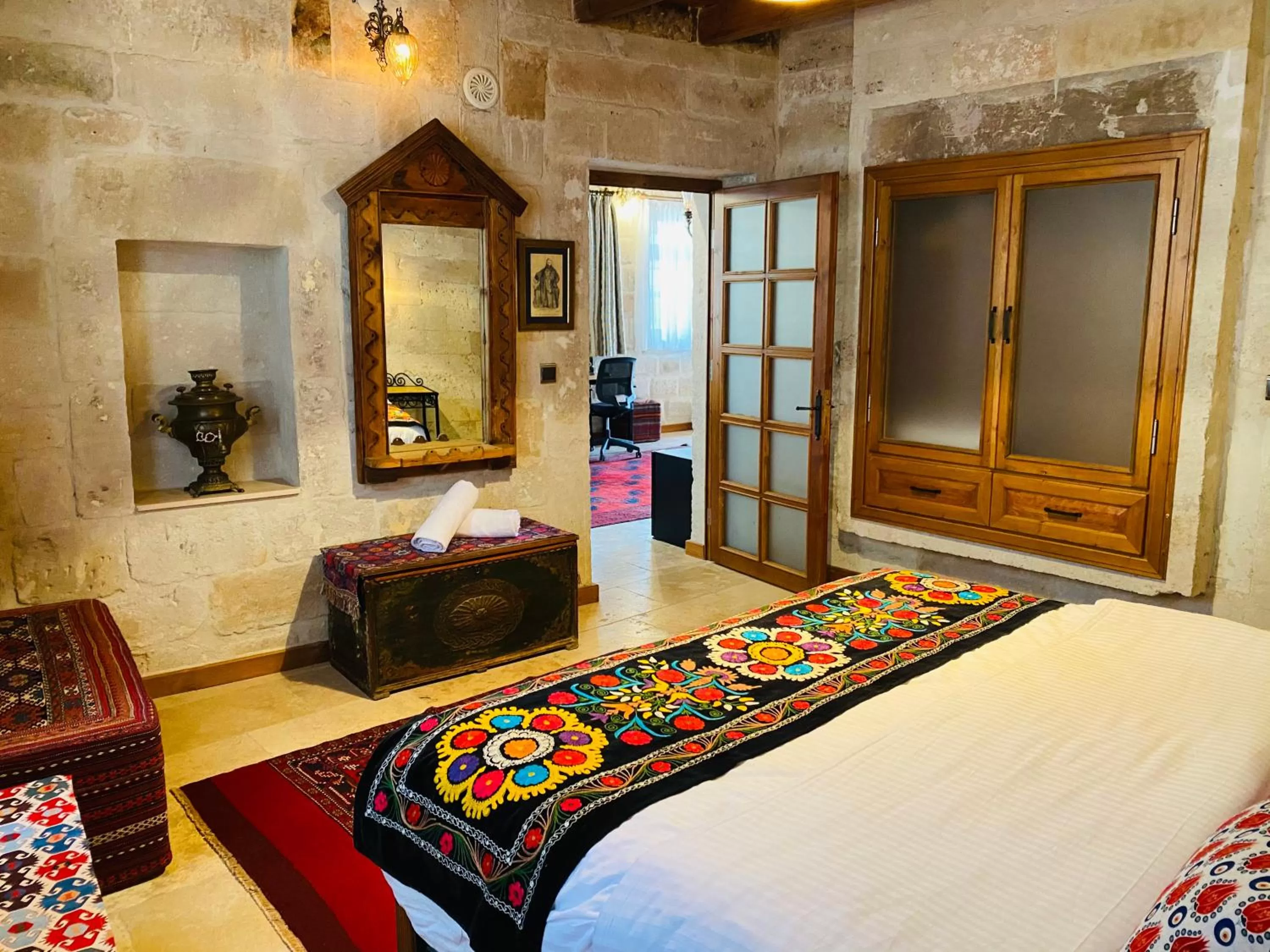 Bed in YASTIK HOUSES - Cappadocia