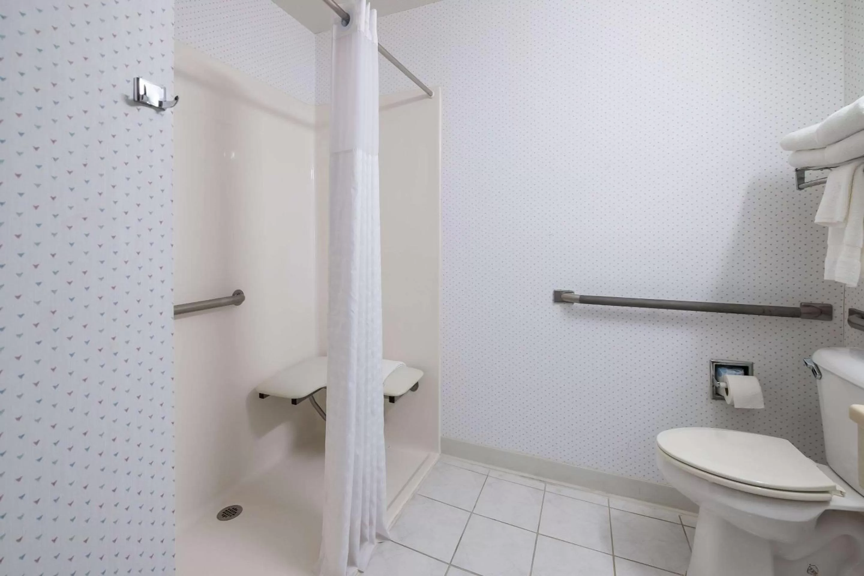 Bathroom in Rodeway Inn Urbana Champaign University Area